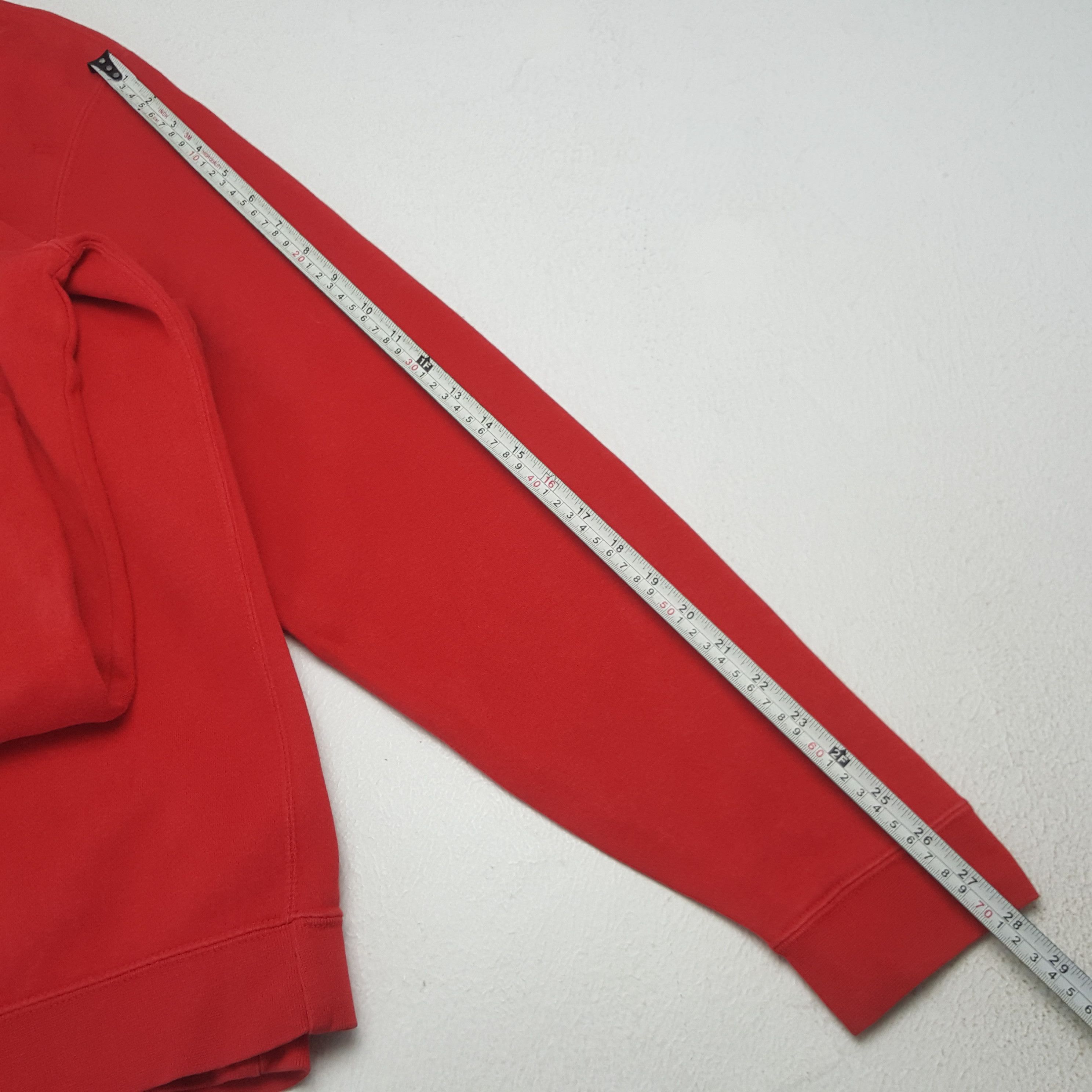 Nike × Vintage Vintage Nike Swoosh Small Design Sportwear Hoodies Size US L / EU 52-54 / 3 - 6 Thumbnail