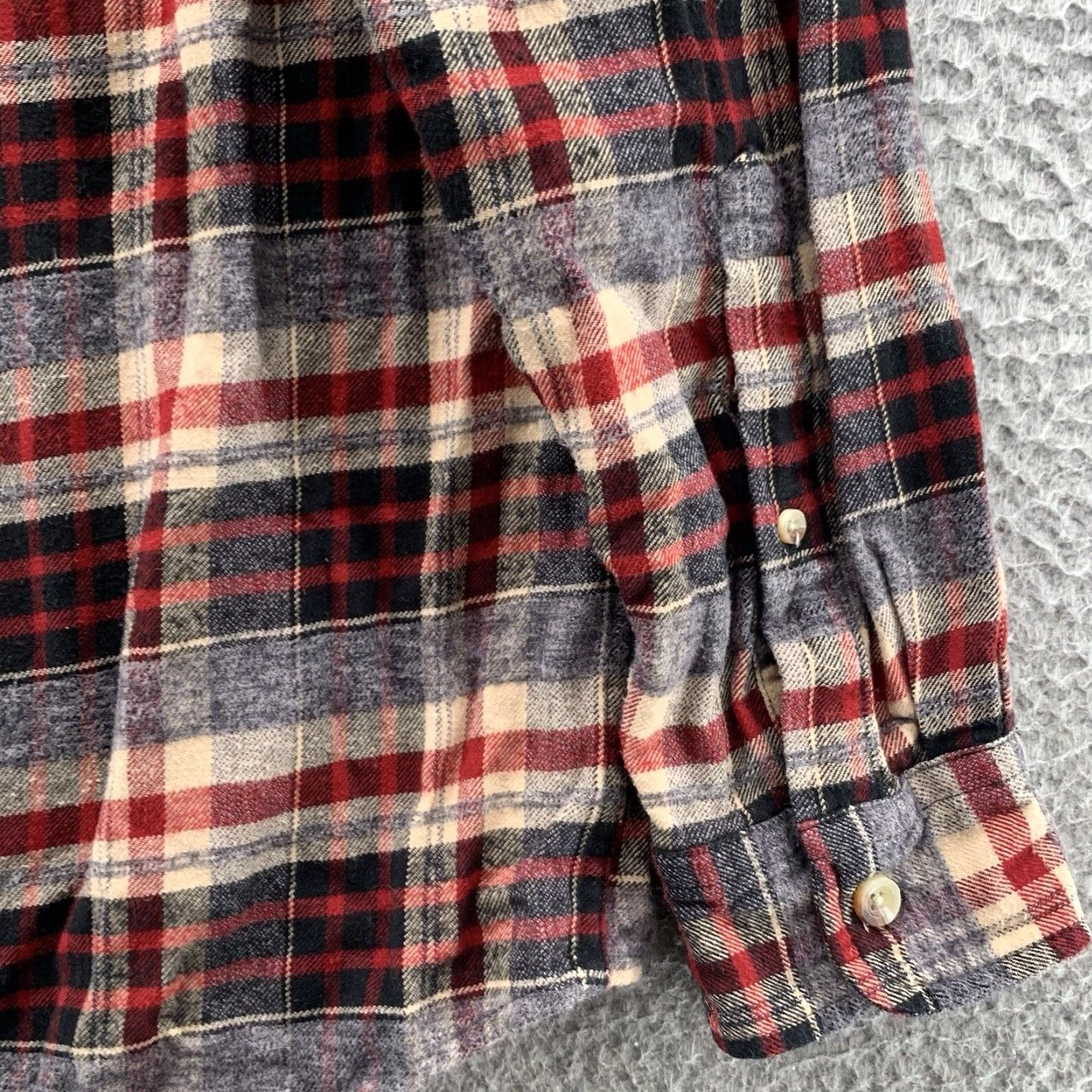 Vintage Red Head Flannel Shirt Men Medium Red Plaid Relax Logger Gorpcore Cabin Heritage Size US M / EU 48-50 / 2 - 5 Thumbnail