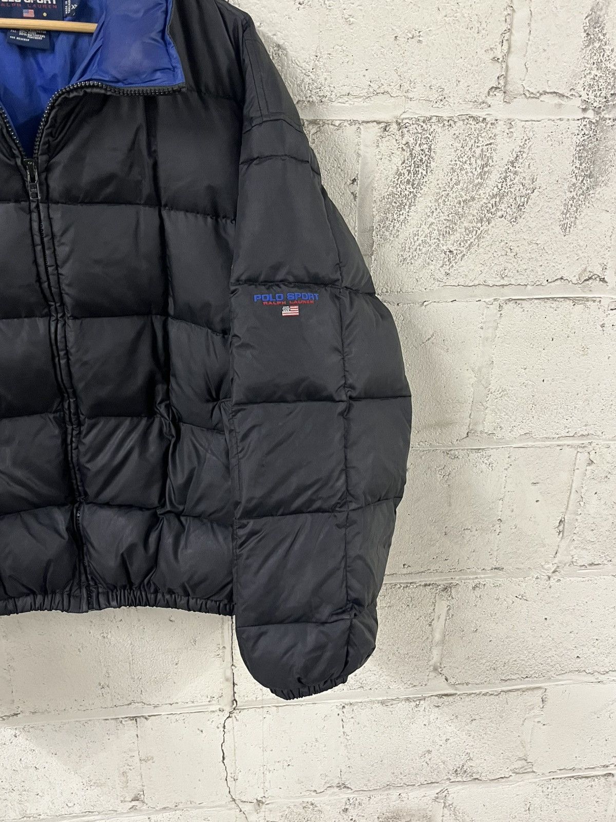 Polo Ralph Lauren Vintage polo sport black down puffer jacket rare 90s hype Size US XXL / EU 58 / 5 - 3 Thumbnail