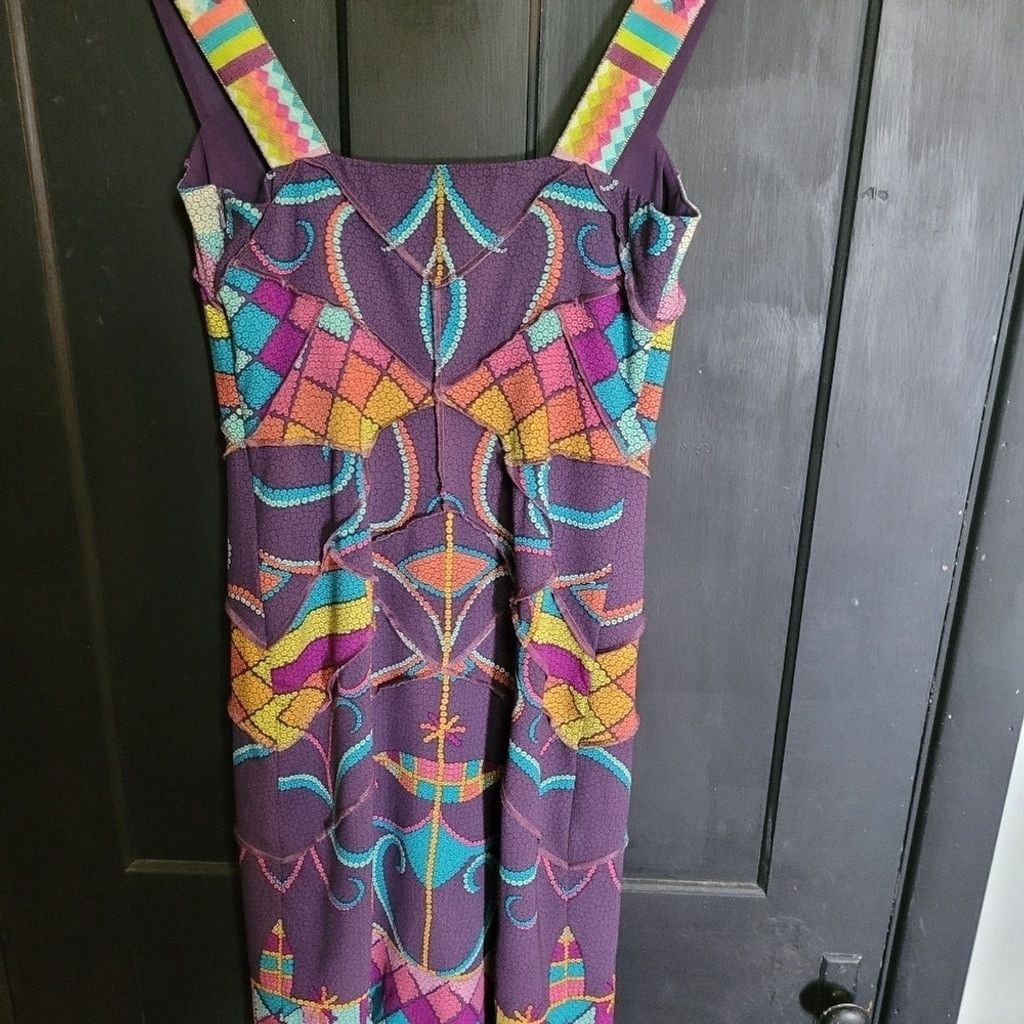 Nicole Miller Nicole Miller , multi colored mini dress, NWOT, Size 0 Size XS / US 0-2 / IT 36-38 - 5 Thumbnail