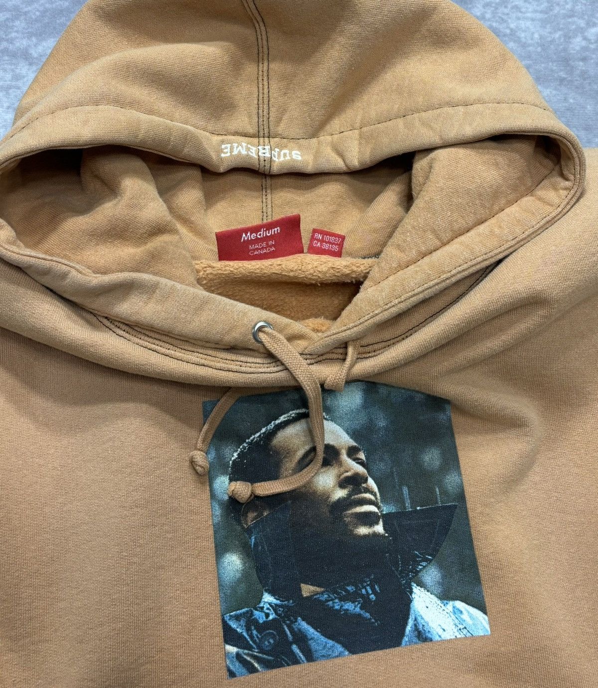 Supreme Marvin Gaye Hooded Sweatshirt