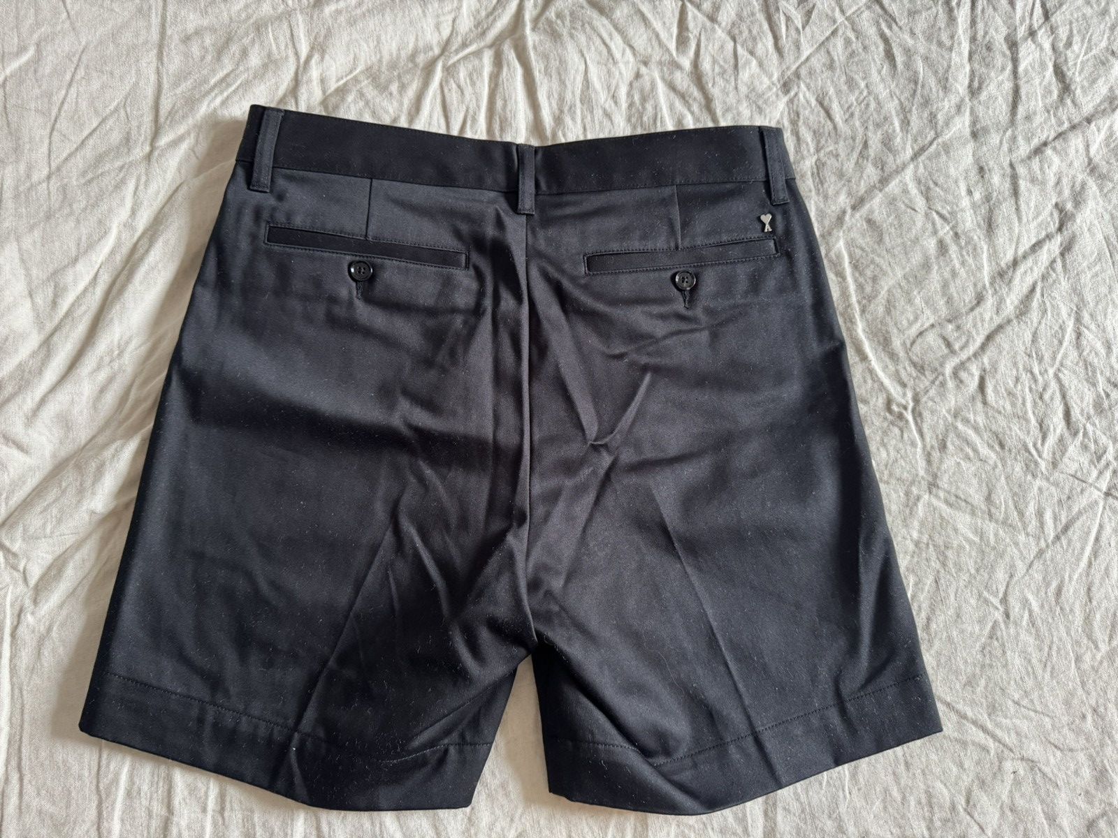 AMI BNWT $400 AMI S black classic chinos shorts cotton Size US 30 / EU 46 - 8 Thumbnail