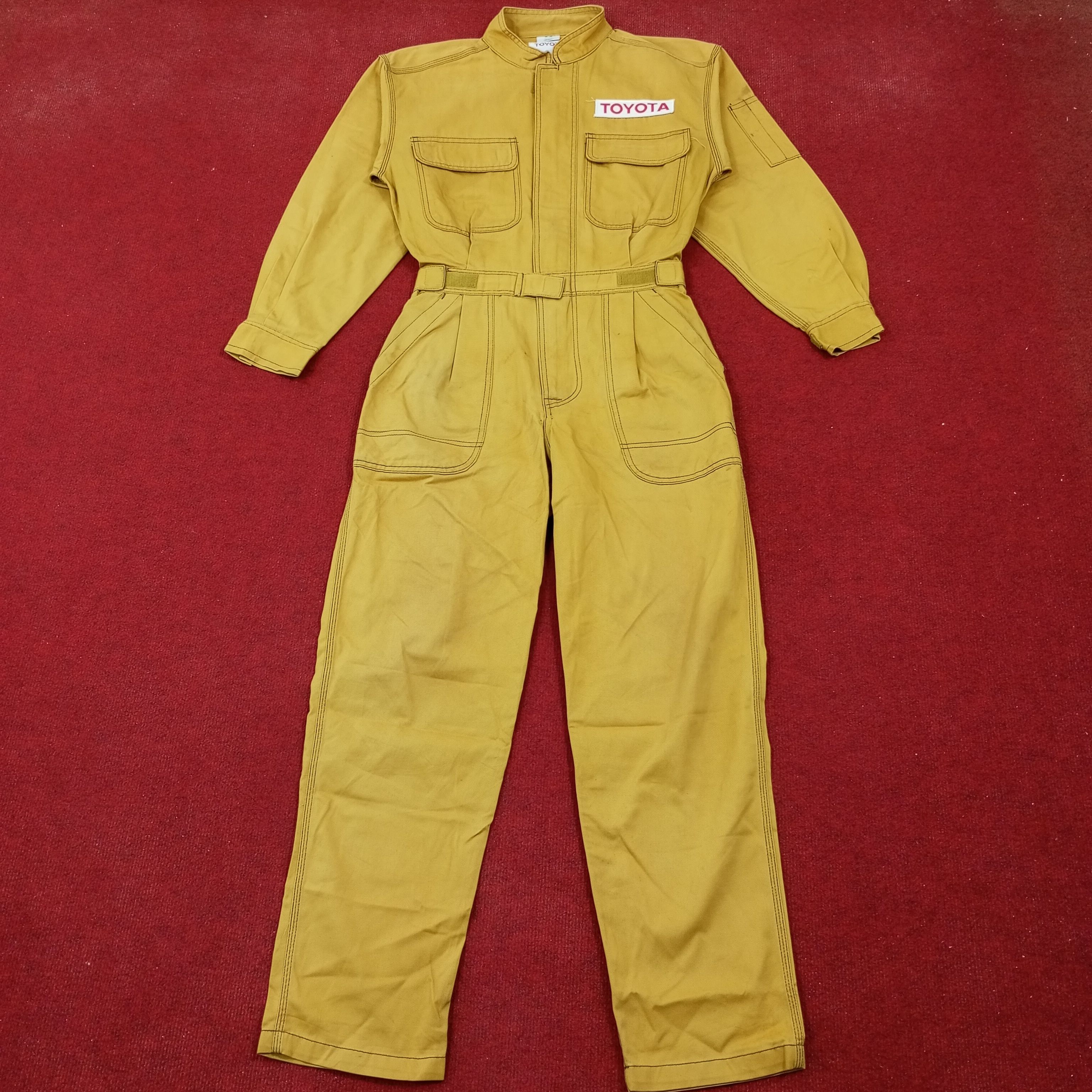 Japanese Brand Toyota Japanese Motorsports Racing Workwear Coverall Jacket Size US S / EU 44-46 / 1 - 4 Thumbnail