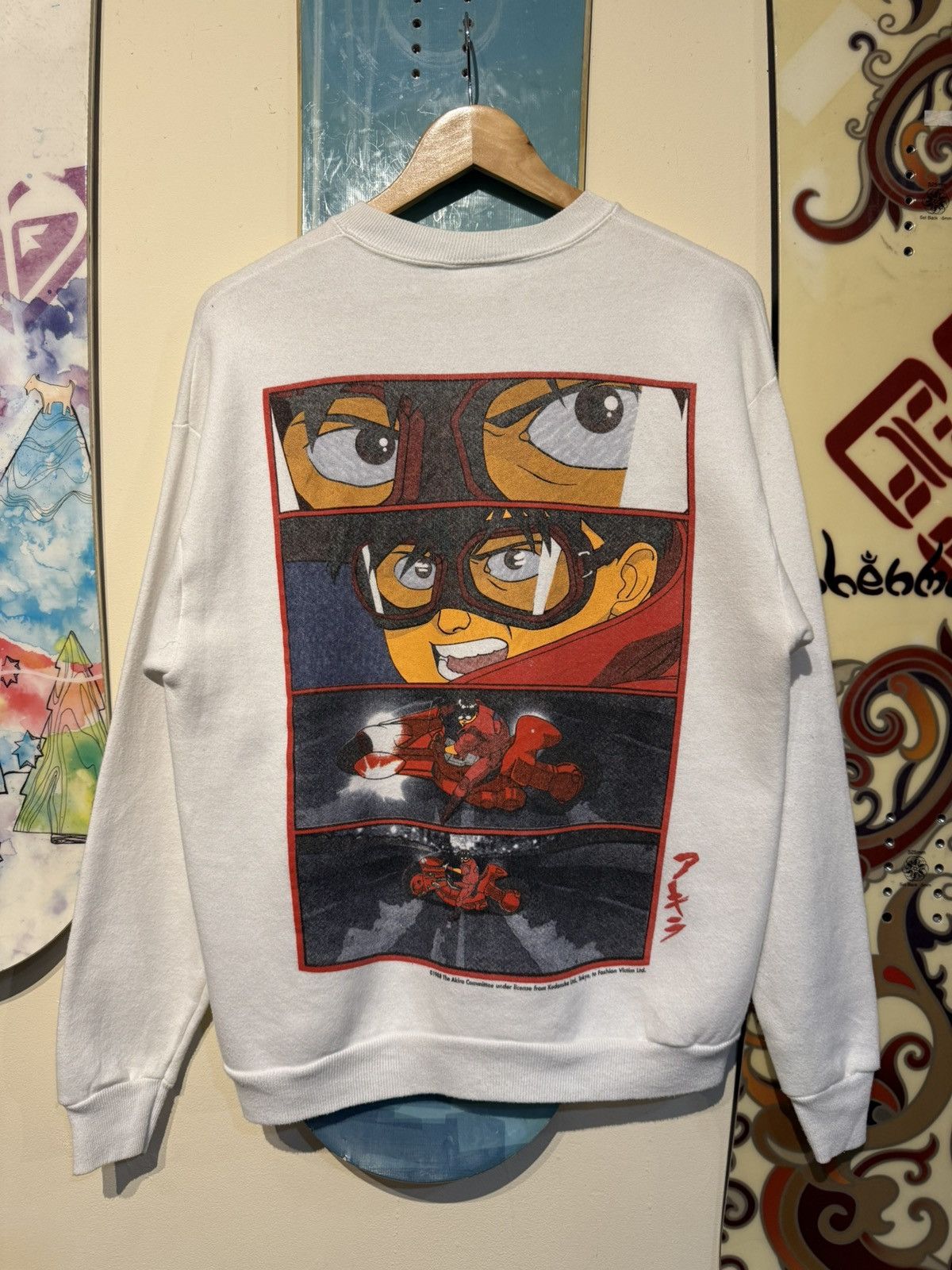 Fashion Victim Super Rare Vintage 1988 Akira Sweatshirt Size US M / EU 48-50 / 2 - 4 Thumbnail