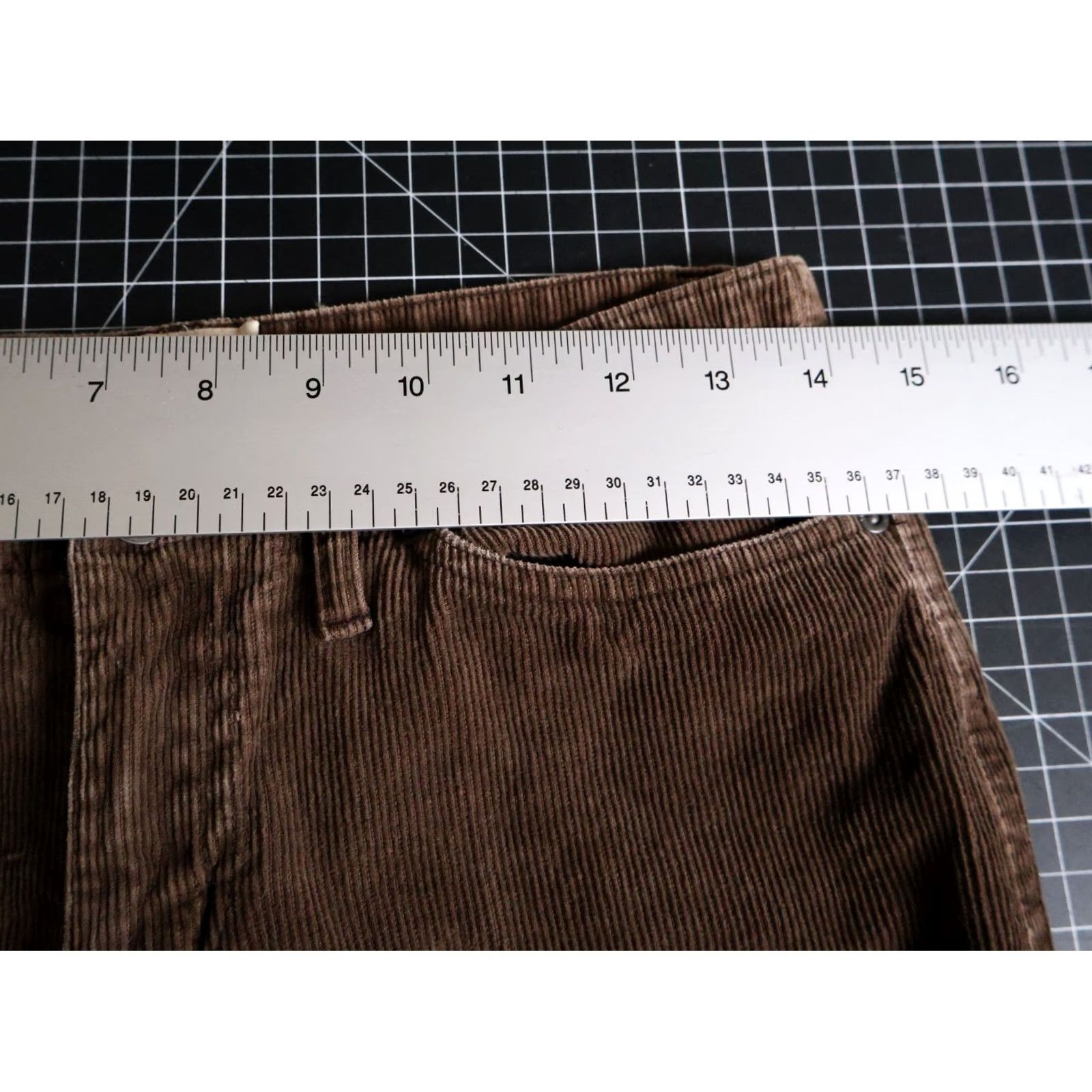 Vintage VINTAGE Tilt Corduroy Flared Pants Women's 1 Regular 28 x 30 Brown 80s Retro Boho Hip​pie Pants Size 28" / US 6 / IT 42 - 5 Thumbnail