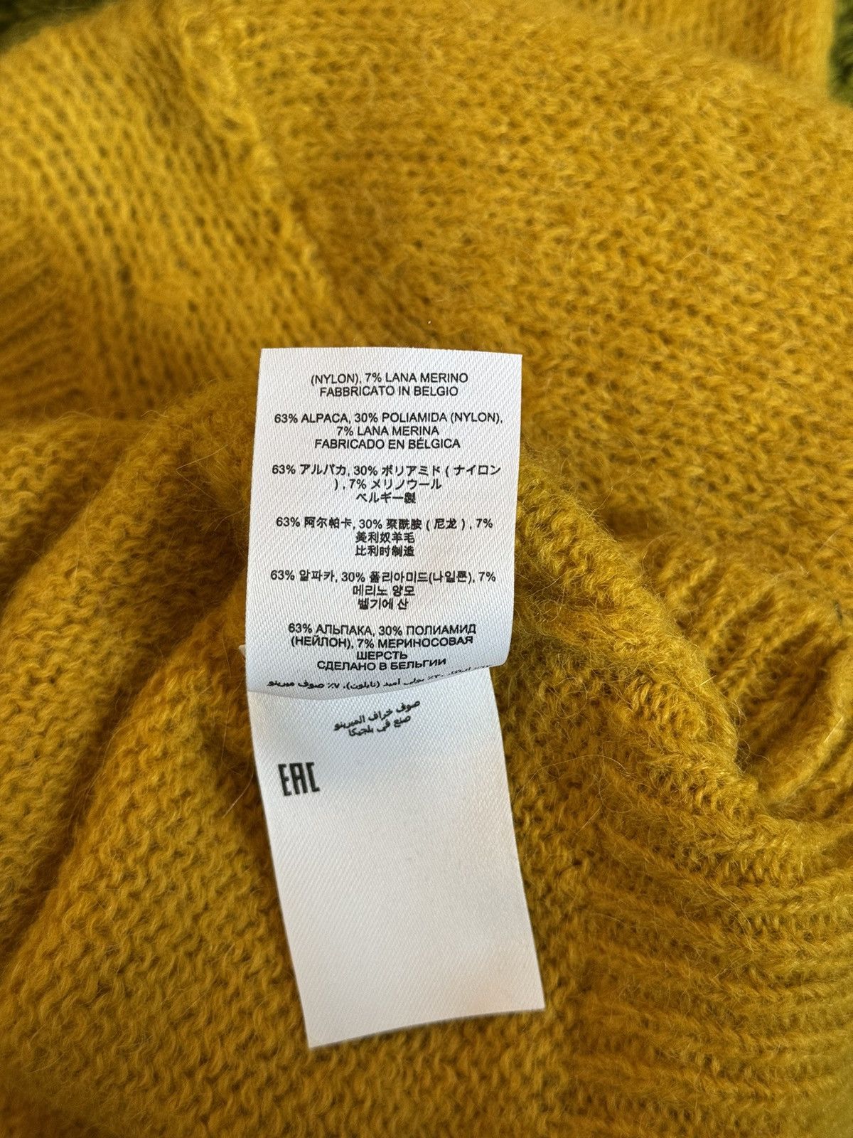 Designer × Dries Van Noten Dries Van Noten avant garde alpaca wool blend cardigan Size S / US 4 / IT 40 - 6 Thumbnail