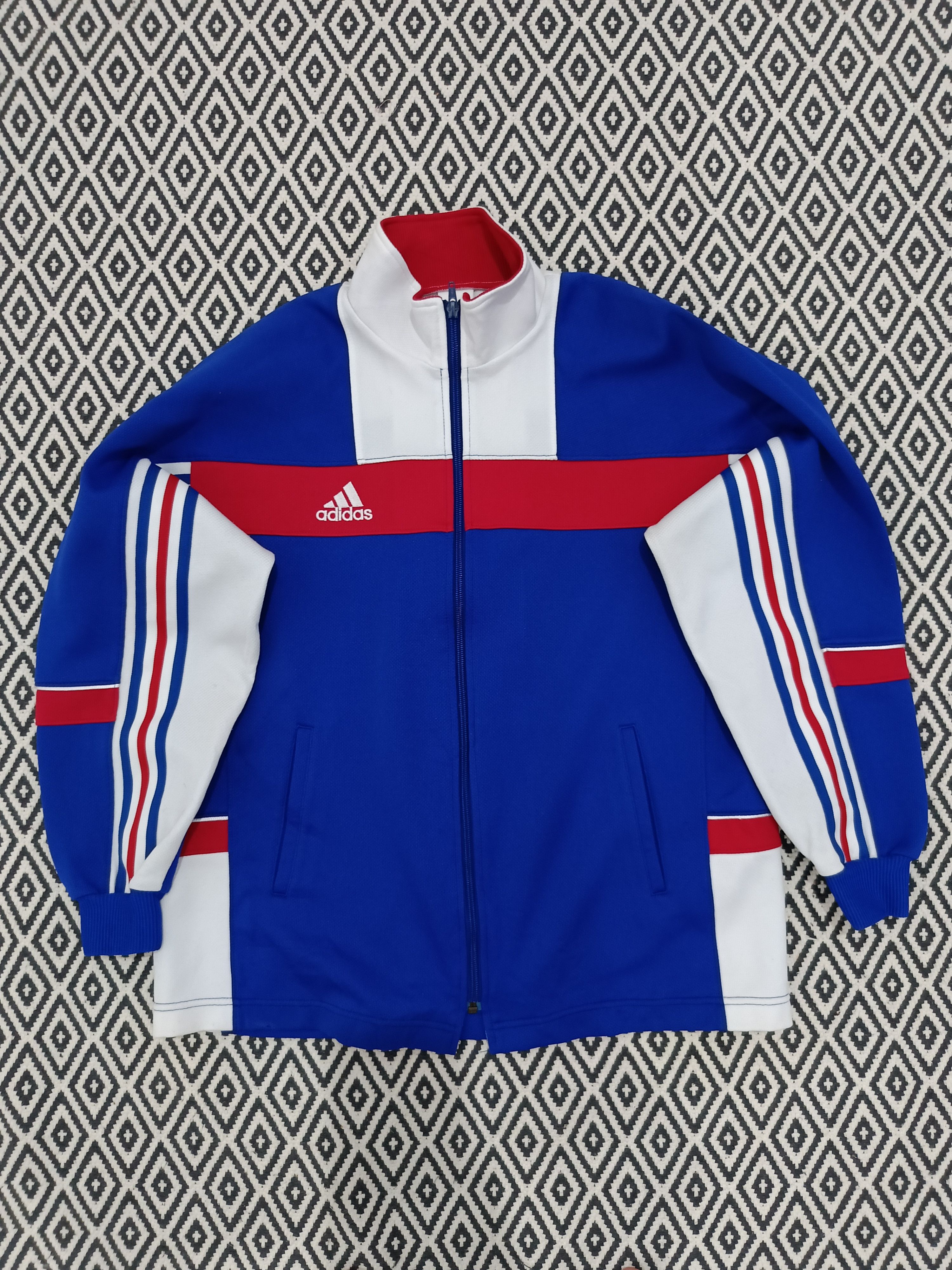 Adidas Vintage Adidas Track Top Size US M / EU 48-50 / 2 - 1 Thumbnail