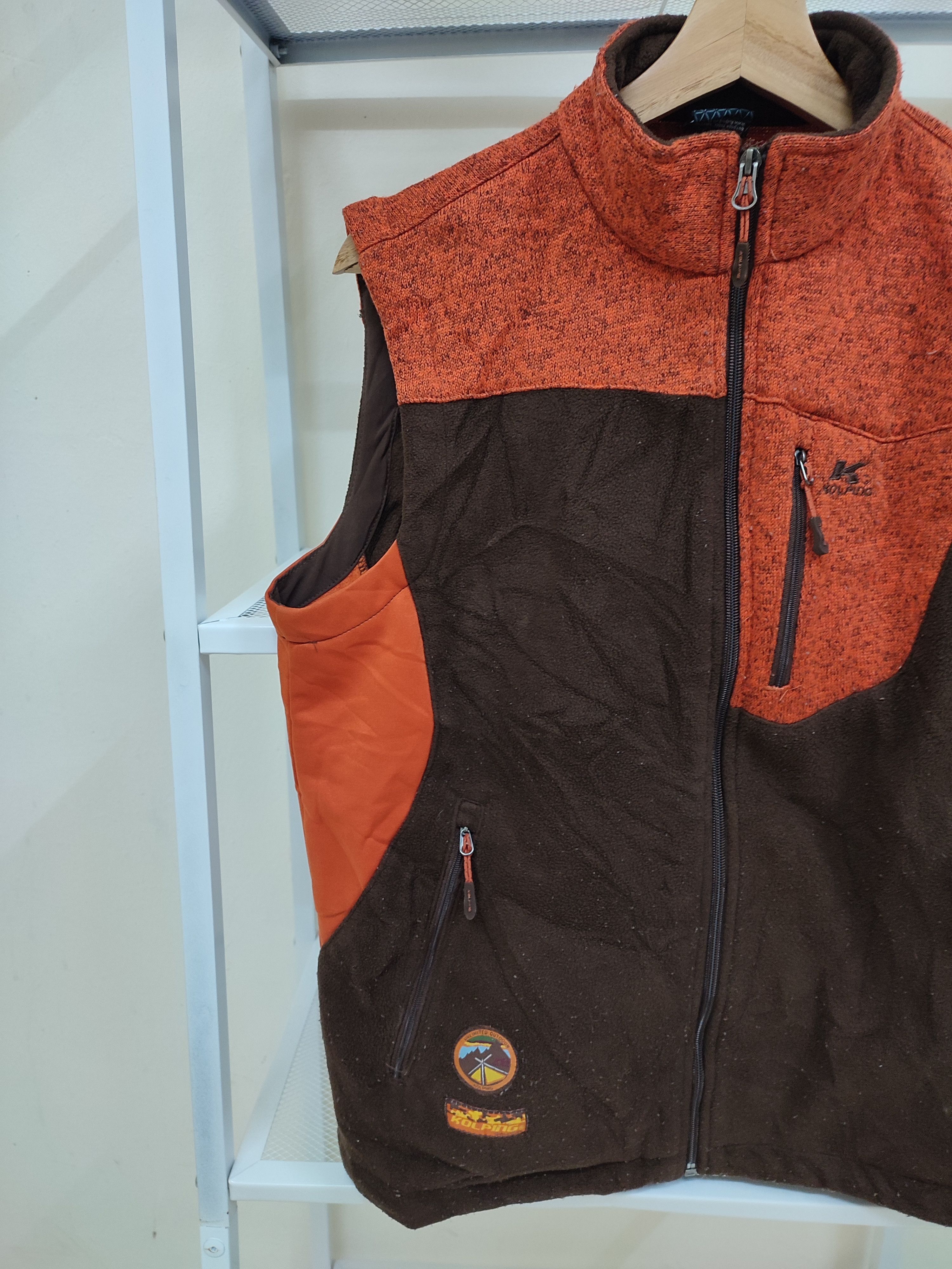 Japanese Brand Vintage Outdoor Sleeveless Kolping Size US L / EU 52-54 / 3 - 7 Thumbnail