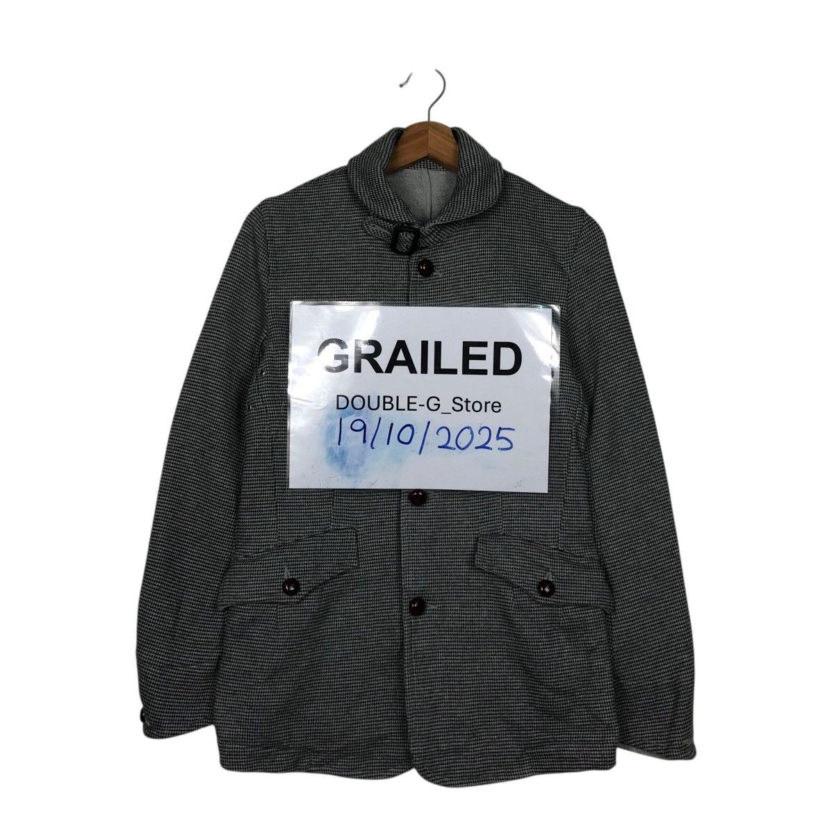 Issey Miyake 📌Vintage Button Chore Jacket Tartan Design Ships Japan Size US S / EU 44-46 / 1 - 1 Thumbnail