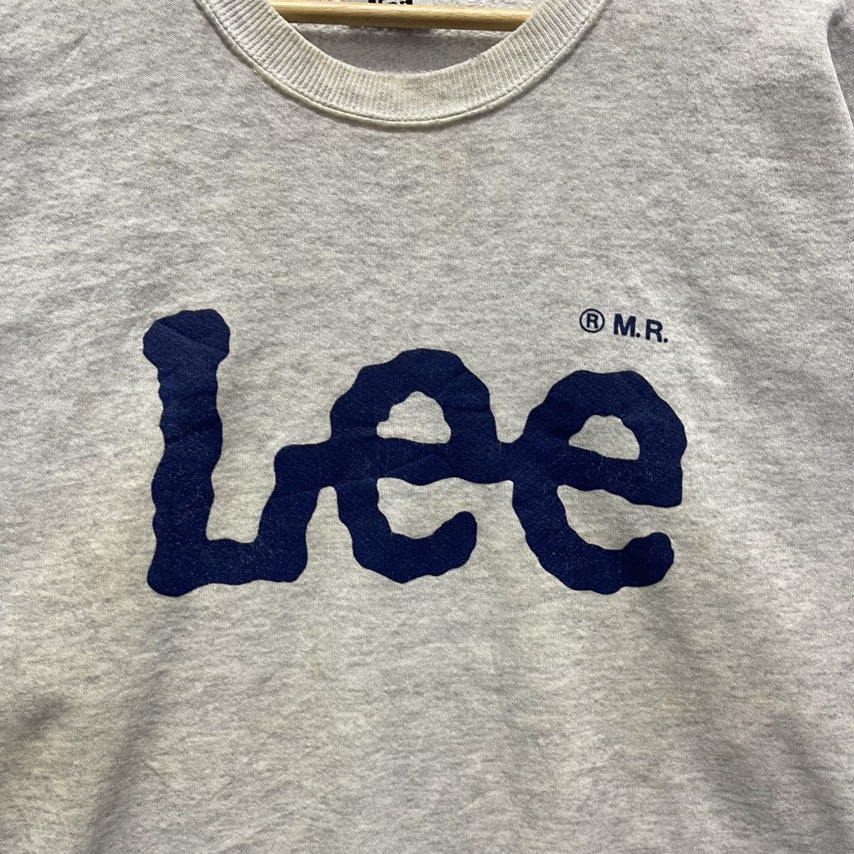 Lee 90s Lee Big Logo Crewneck Sweatshirt Made in USA Size US L / EU 52-54 / 3 - 3 Thumbnail
