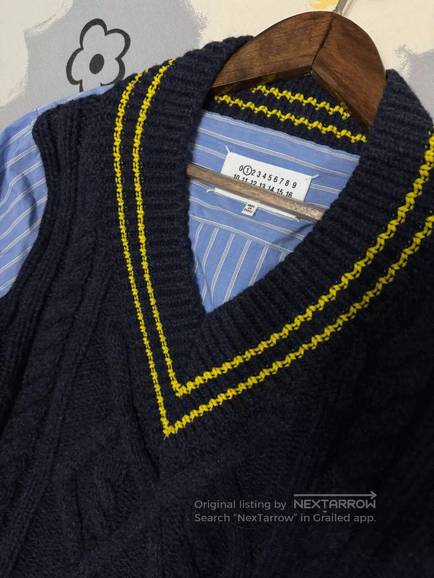 Maison Margiela Maison Margiela Patchwork Sweater and Shirt. Size US M / EU 48-50 / 2 - 5 Thumbnail