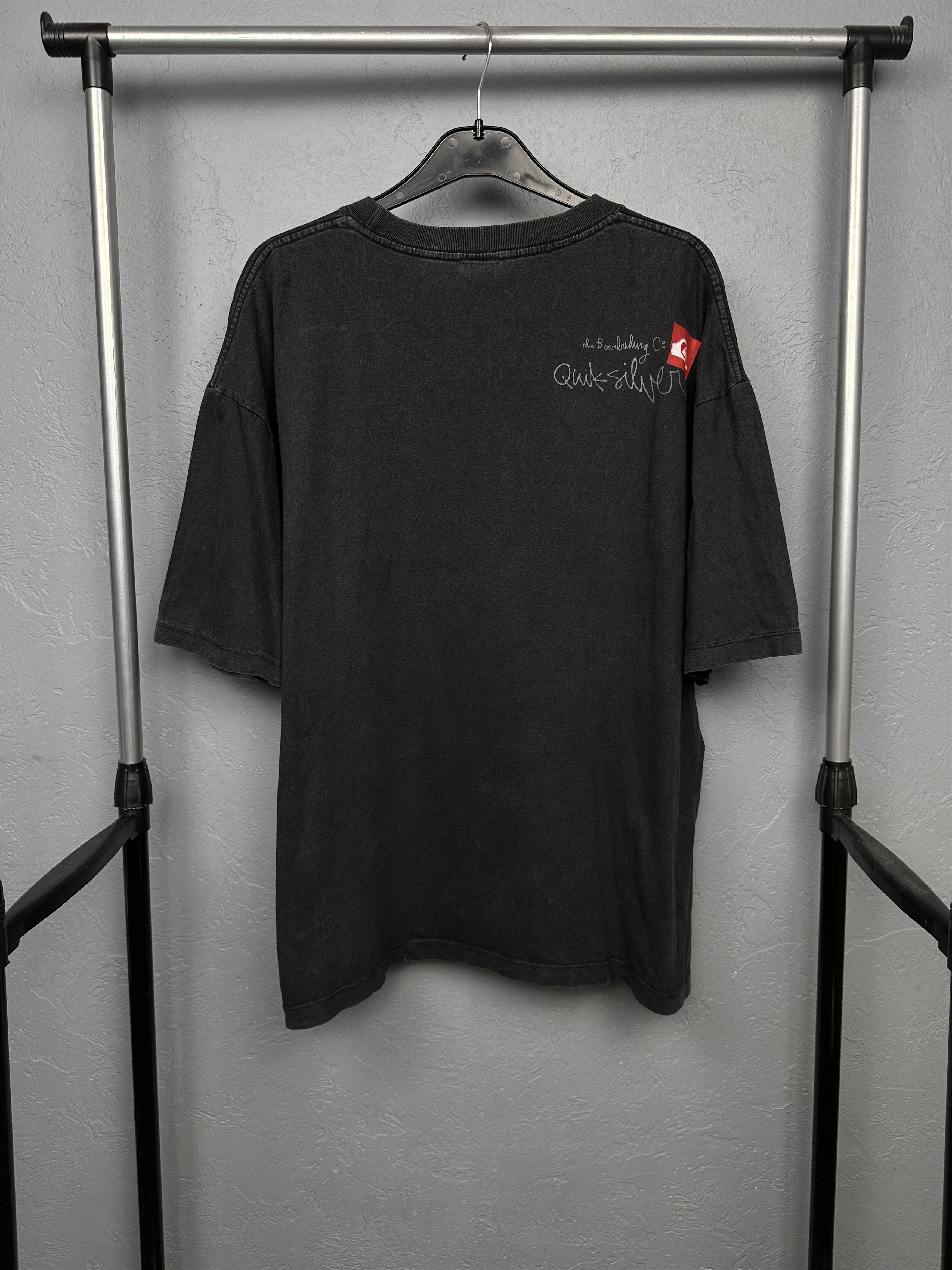 Quiksilver Quicksilver 90s Vintage Mens T-Shirt Surf style Size US XXL / EU 58 / 5 - 7 Thumbnail