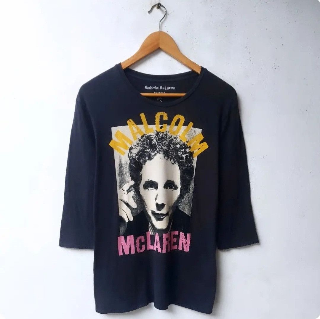 Malcolm McLaren × PPFM PPFM X Malcolm McLaren Raglan Tshirt Size US S / EU 44-46 / 1 - 1 Thumbnail