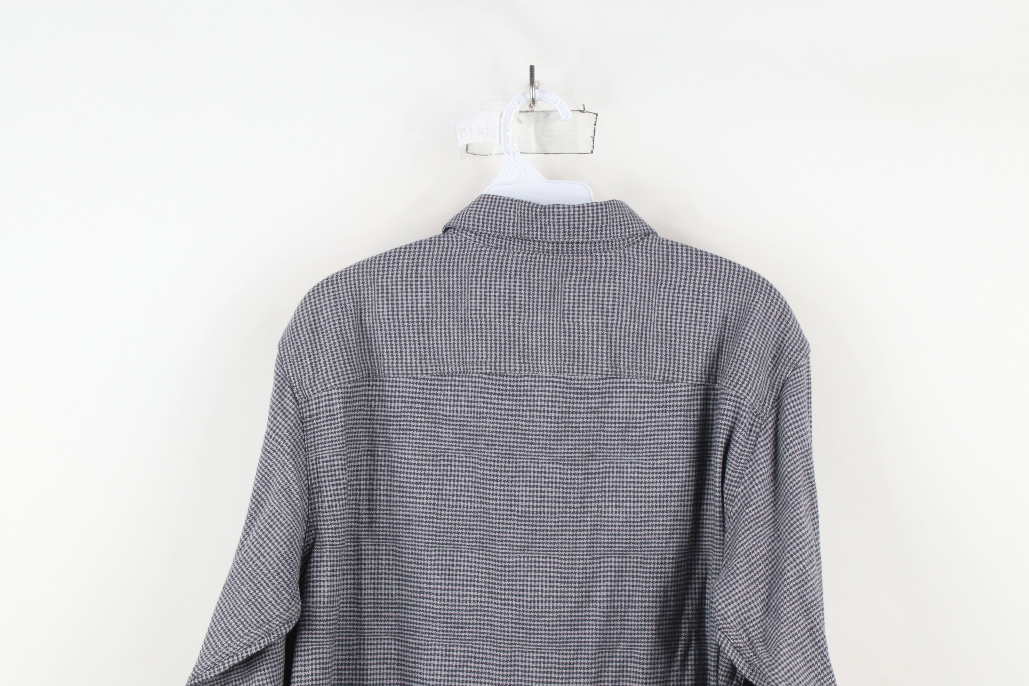 Columbia × Vintage Deadstock Vintage Y2K Columbia Houndstooth Flannel Shirt Size US S / EU 44-46 / 1 - 12 Thumbnail