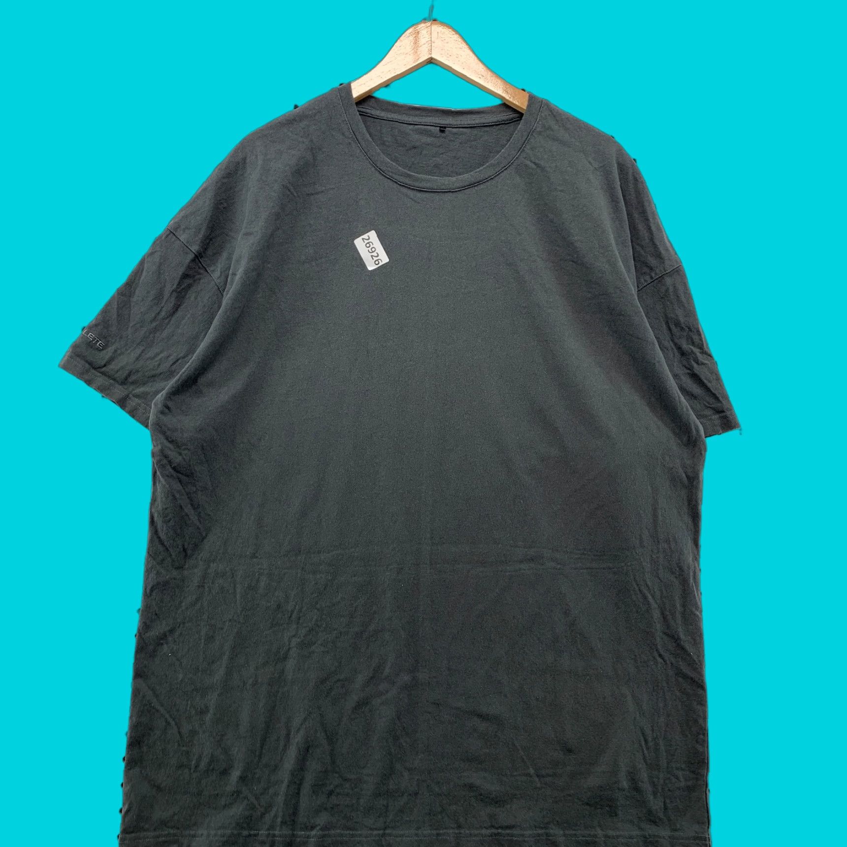 Vintage VINTAGE Alphalete Shirt Black Short Sleeve Adult XL T-Shirt Cotton Blend Crew Neck 24x31.5 - 90s-Event? Size US XL / EU 56 / 4 - 1 Thumbnail