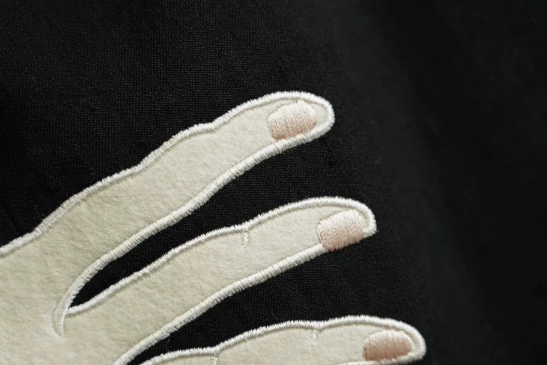 Yohji Yamamoto Yohji Yamamoto 09SS First Year butterfly hand embroidered j Size US M / EU 48-50 / 2 - 5 Thumbnail
