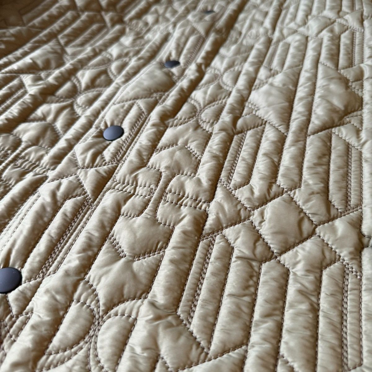 Palm Angels Palm Angels Monogram Quilted Shirt Jacket Size US S / EU 44-46 / 1 - 13 Thumbnail