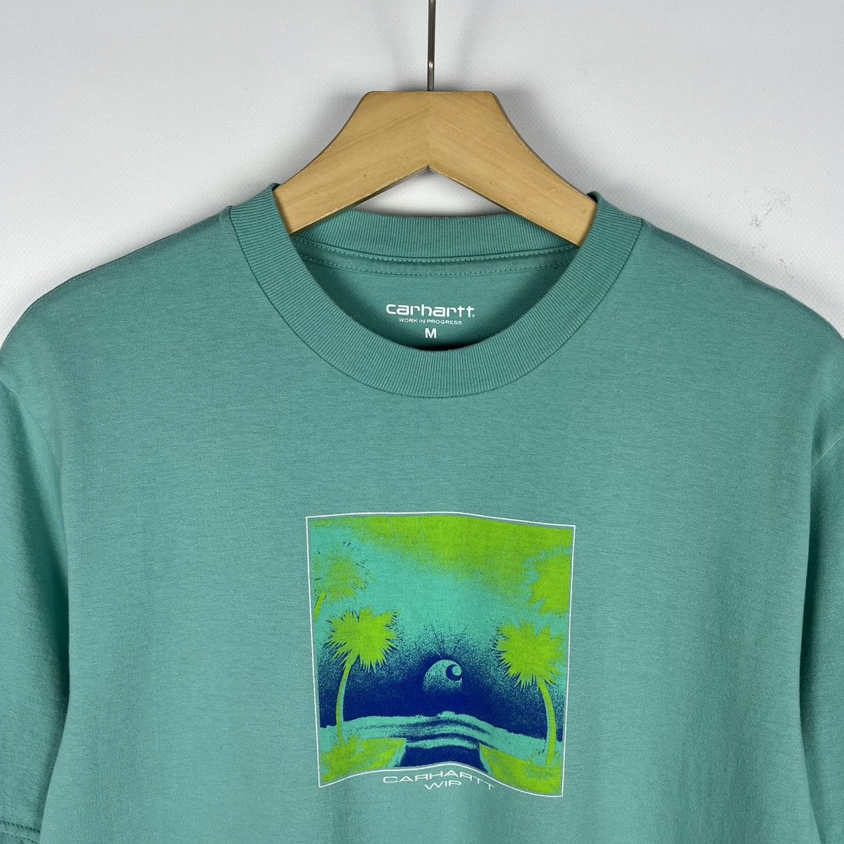 Carhartt Carhartt WIP big logo tropical y2k T Shirt Size US M / EU 48-50 / 2 - 2 Thumbnail