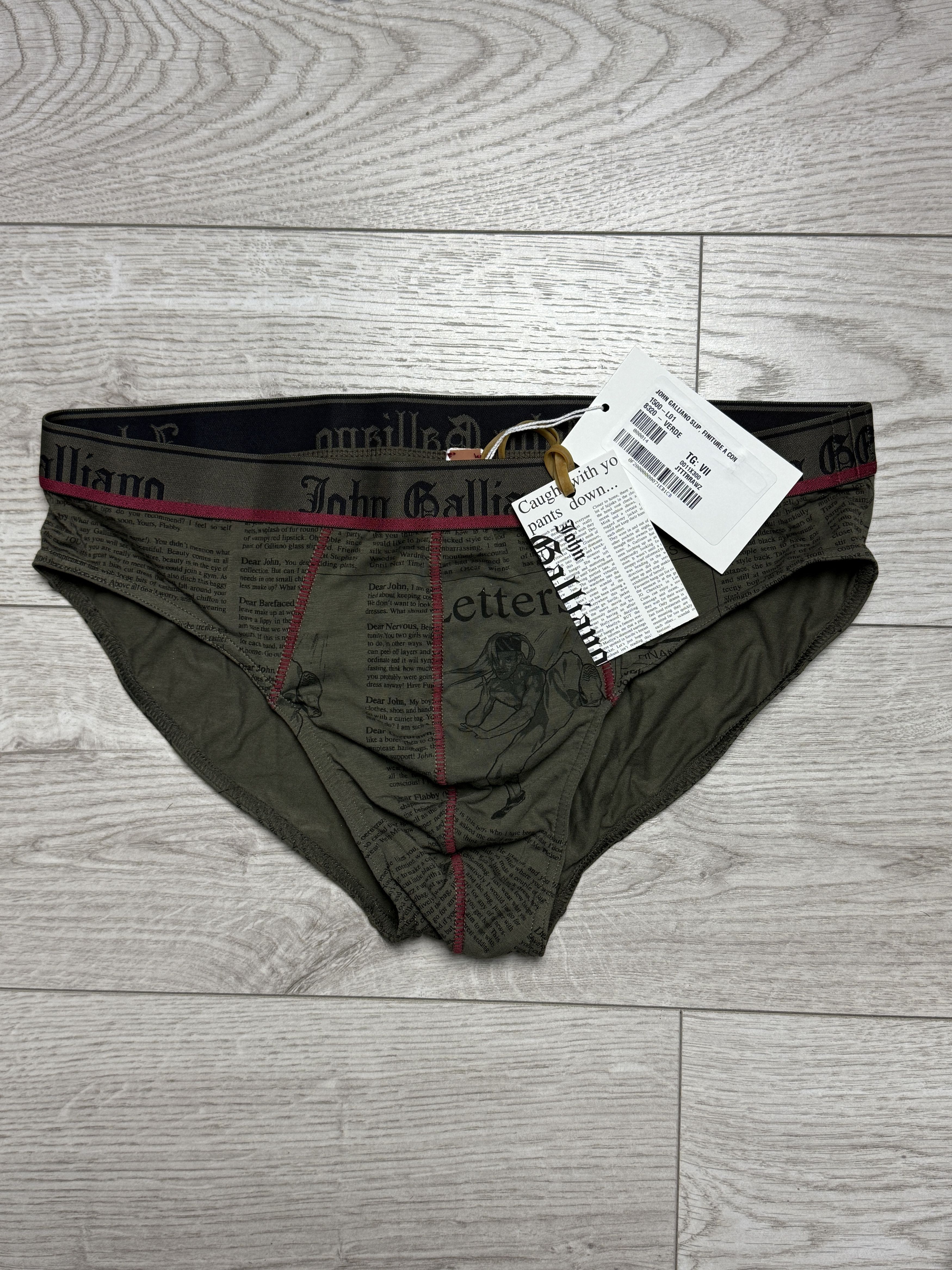 John Galliano John Galliano Gazette newspaper print boxer briefs Size US 38 / EU 54 - 3 Thumbnail