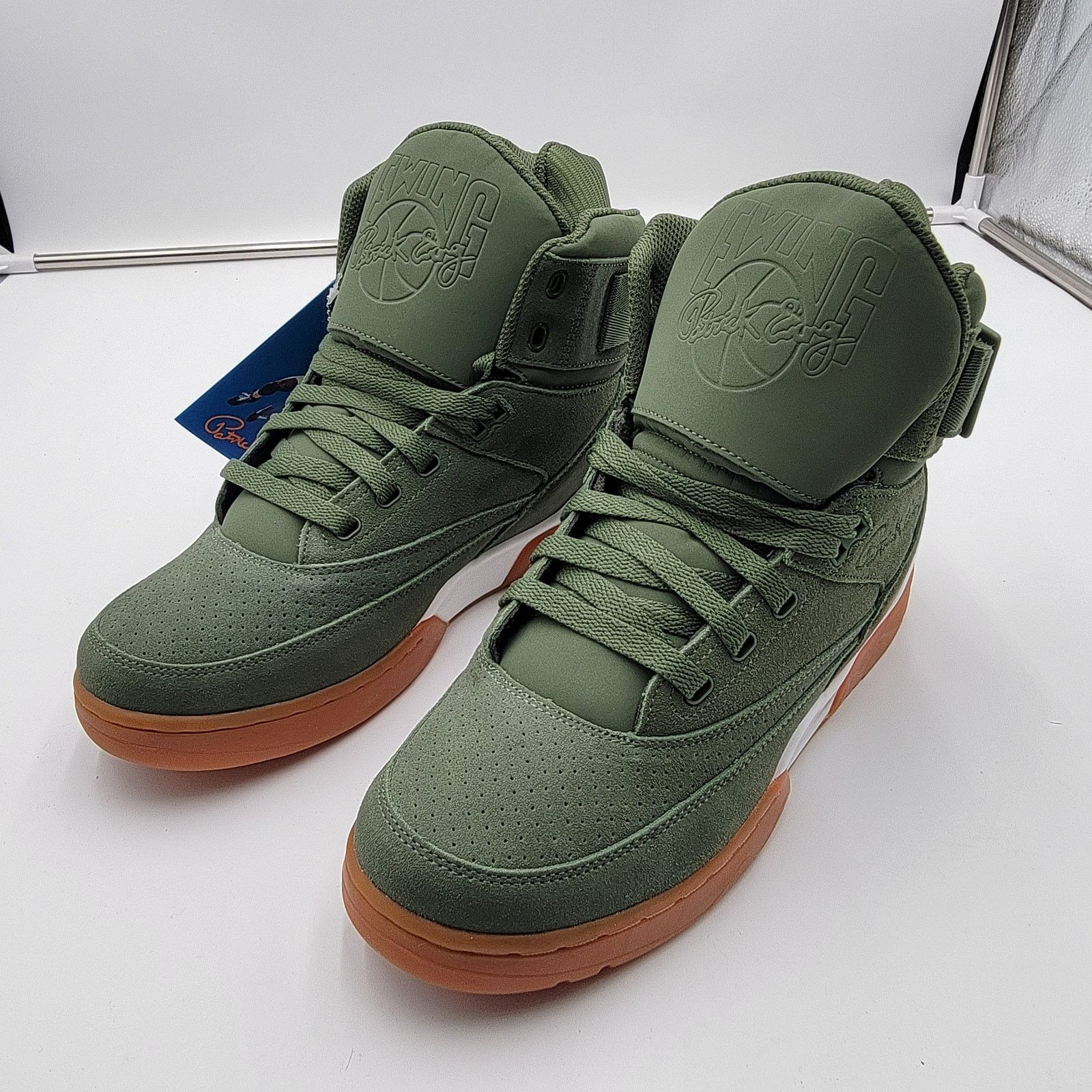 Ewing Athletics Ewing Athletics 33 Hi Chive Green/Gum Sz 9.5 1EW90212-363 Size US 9.5 / EU 42-43 - 1 Thumbnail