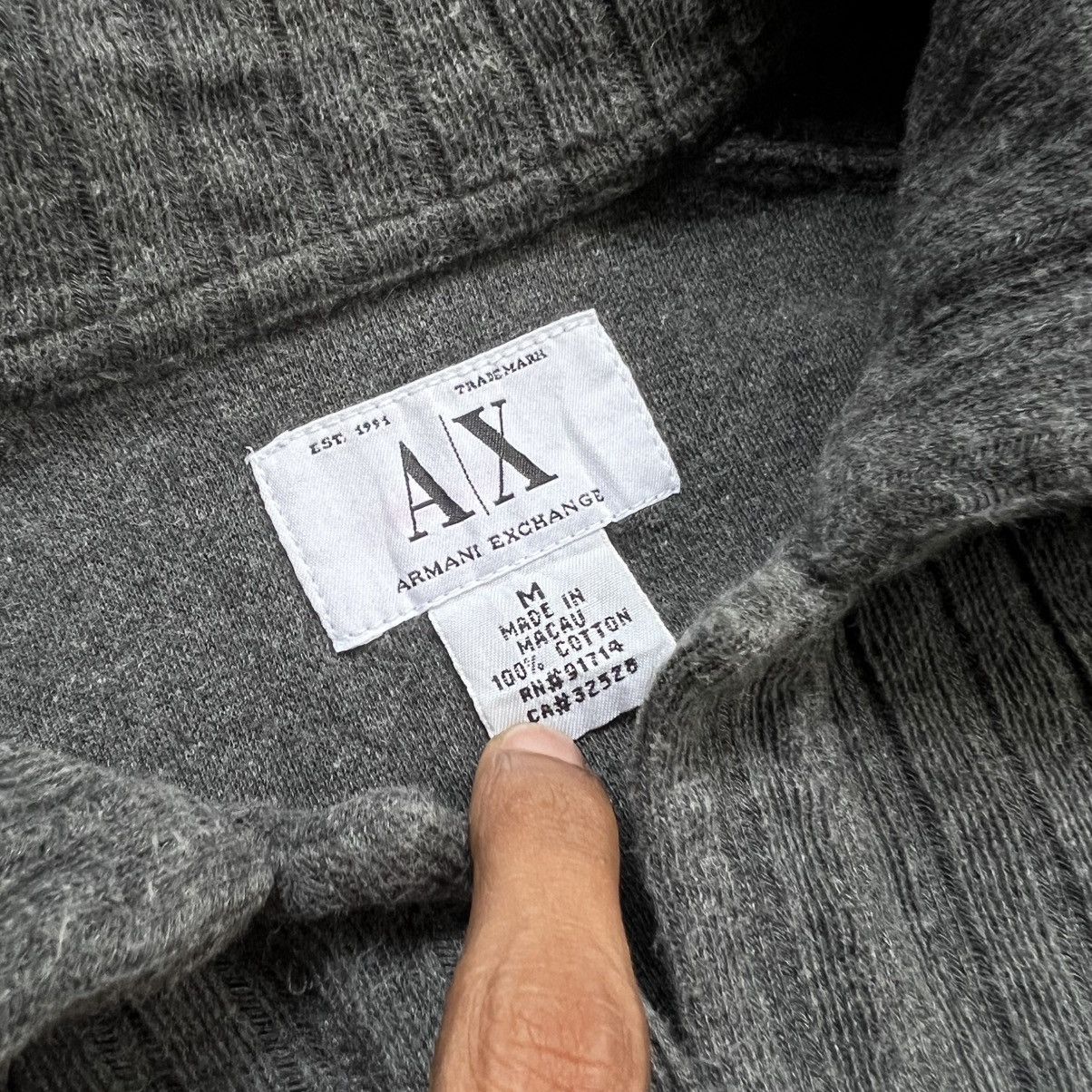 Armani Exchange 2000s Armani Exchange Ribbed Polos Longsleeve Shirt Size US M / EU 48-50 / 2 - 5 Thumbnail