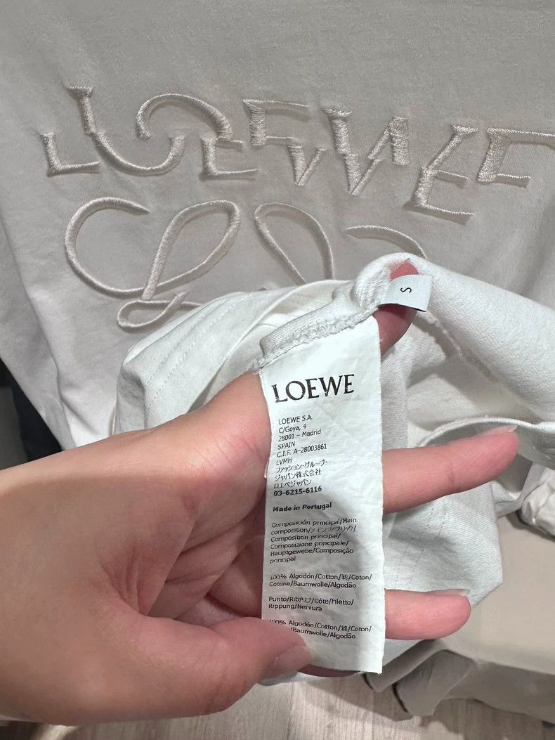 Loewe LOEWE Wrong logo short sleeve T-shirt Size US S / EU 44-46 / 1 - 5 Thumbnail