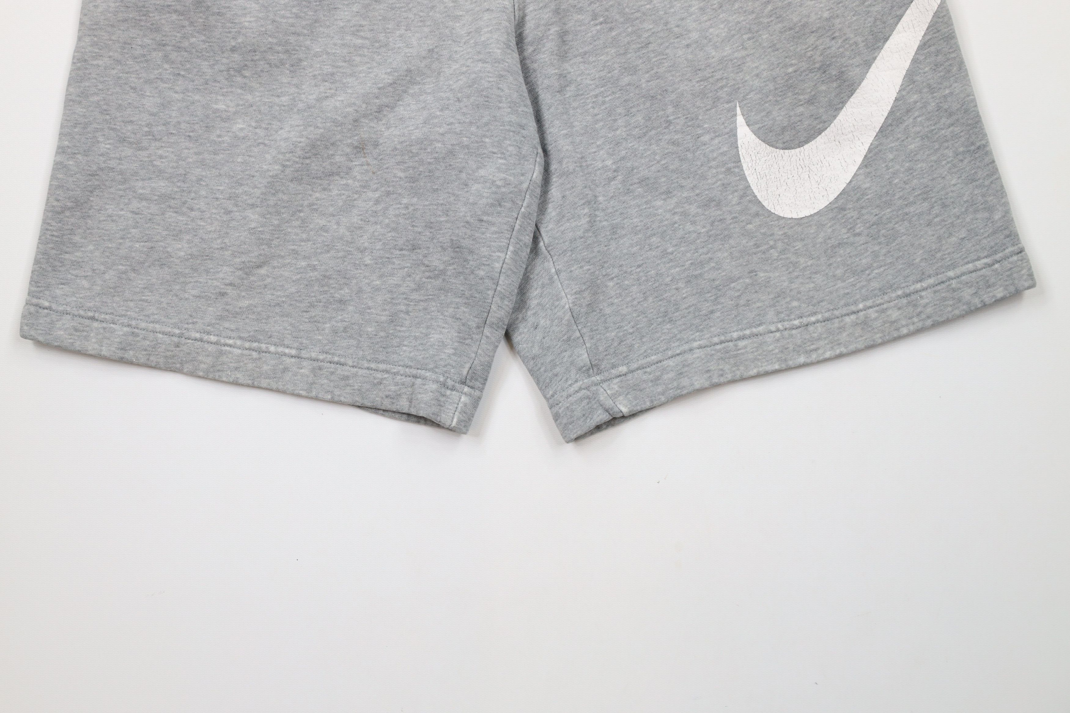 Nike × Vintage Vintage Nike Big Swoosh Logo Above Knee Sweatpants Shorts Size US 32 / EU 48 - 4 Thumbnail