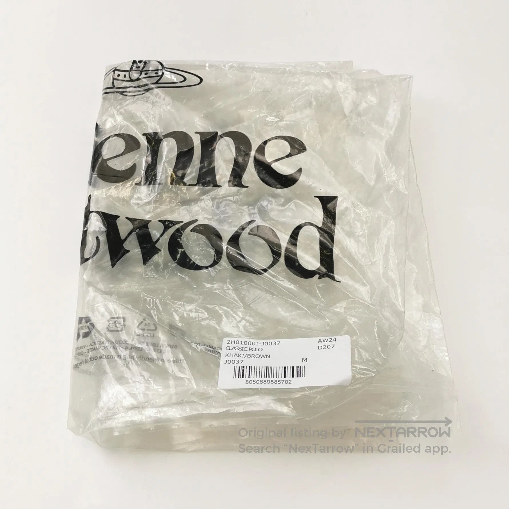 Vivienne Westwood Vivienne Westwood Brown Saturn Logo Polo T-Shirt M. Size US M / EU 48-50 / 2 - 3 Thumbnail