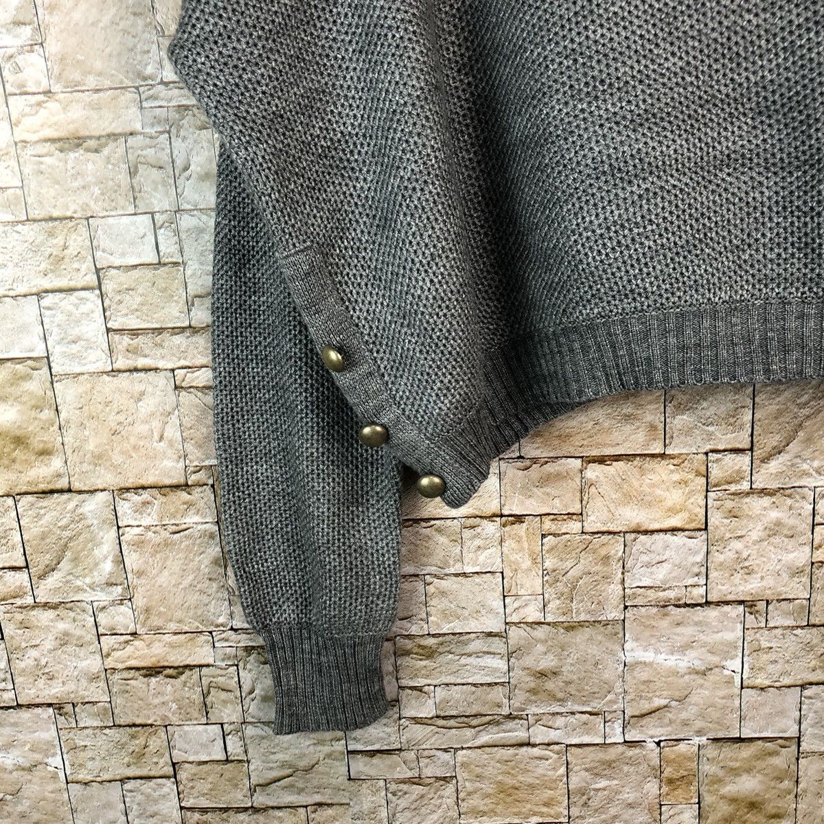 Homespun Knitwear × Japanese Brand Civilse Grey streetwear Knitwear #A1203 Size S / US 4 / IT 40 - 7 Thumbnail