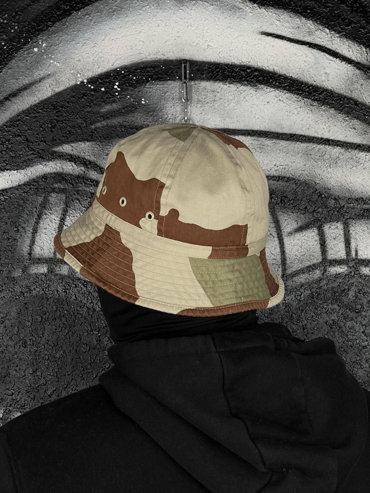 Vintage Vintage Military Desert Camouflage Bucket Hat Panama Size ONE SIZE - 3 Thumbnail