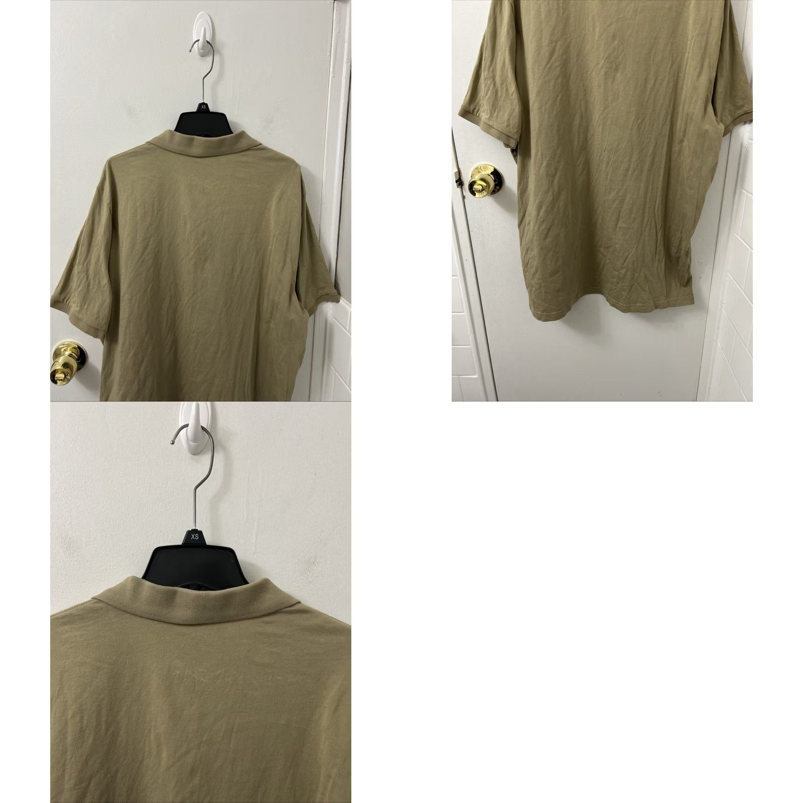 Polo Ralph Lauren Polo Ralph Lauren Shirt Mens Size L Khaki Tan Classic Fit Pocket S/S Size US L / EU 52-54 / 3 - 8 Thumbnail