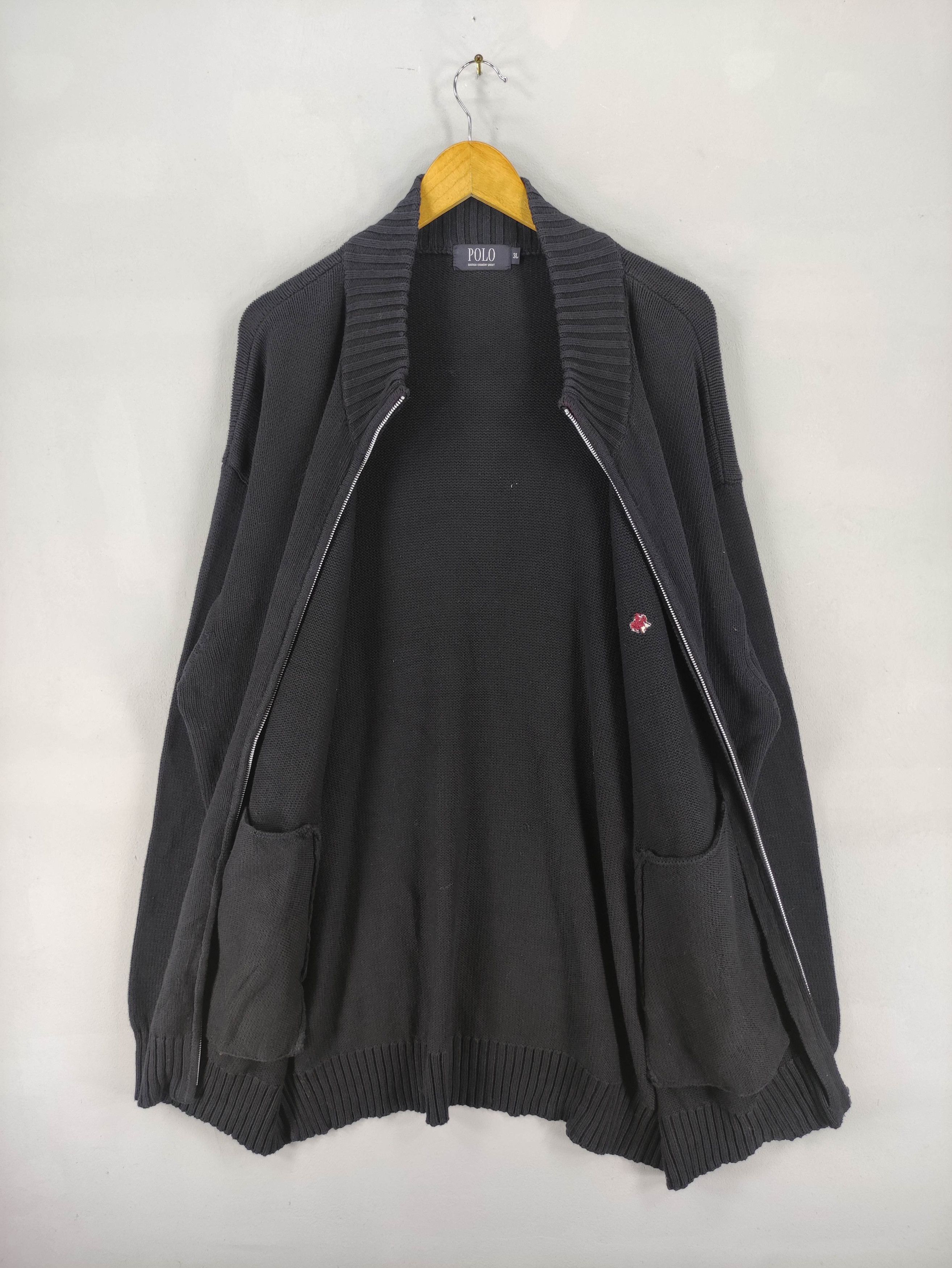 Japanese Brand Vintage Polo British Country Spirit Knit Sweater Zipper Size US XL / EU 56 / 4 - 3 Thumbnail