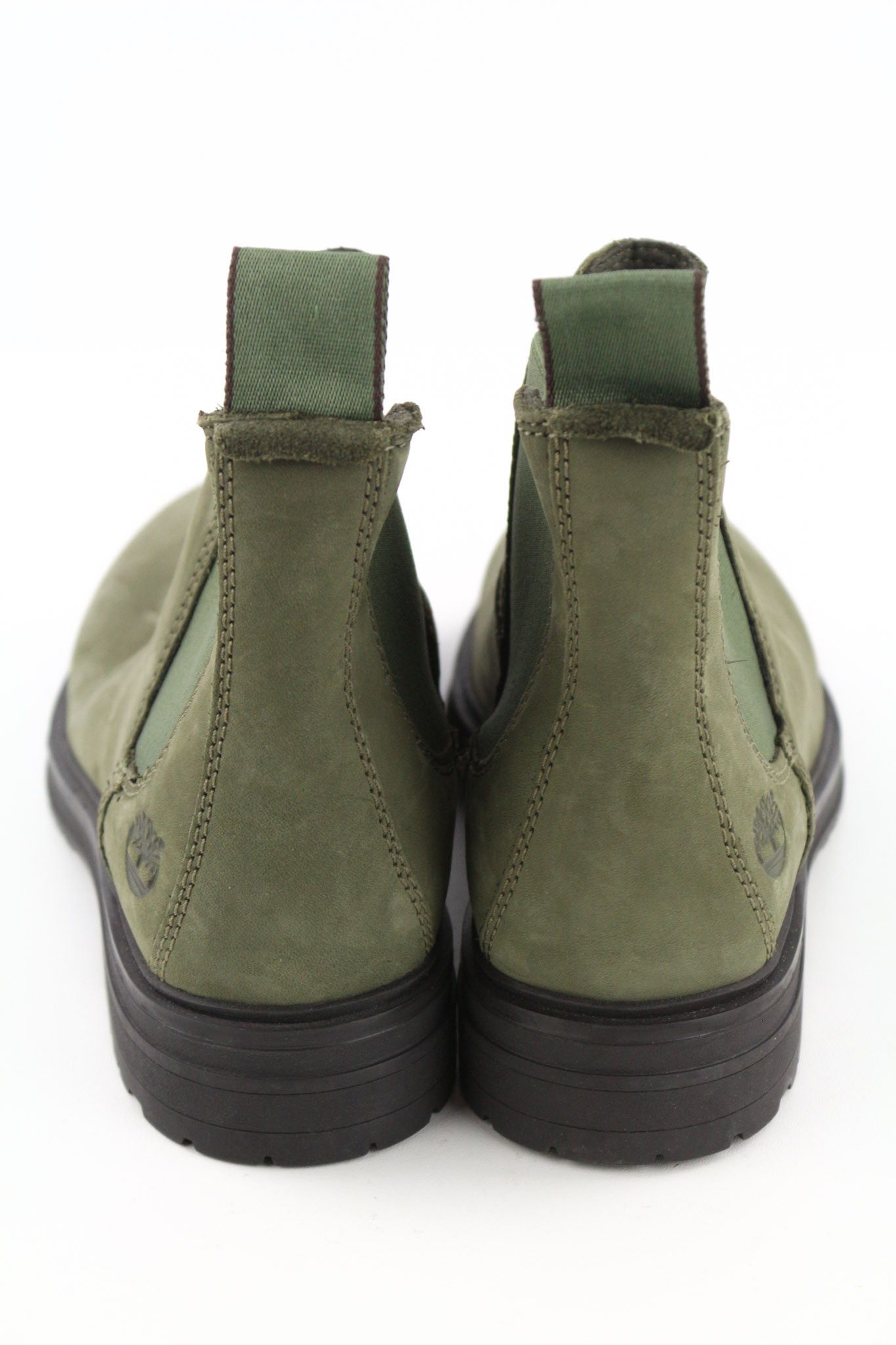 Timberland TB0A2KHKA58 UK5 Olive Leather Almond Chelsea 79866 Size US 7 / IT 37 - 8 Thumbnail