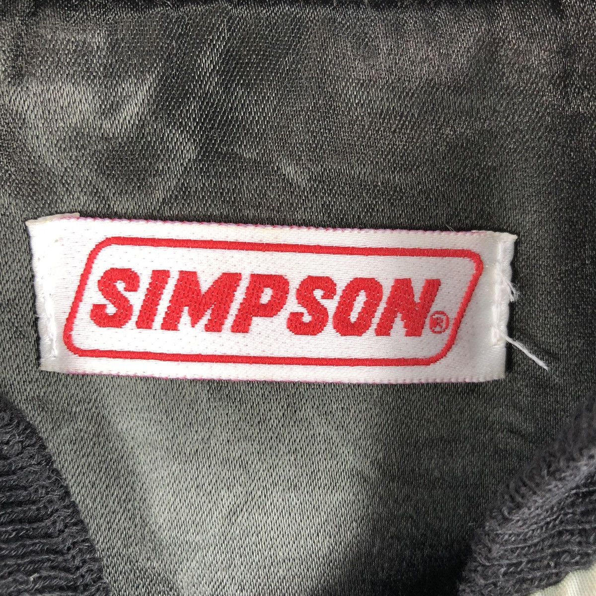Alpha Industries Vintage Alpha Industries X Simpson Racing Team Bomber Jacket Size US M / EU 48-50 / 2 - 19 Thumbnail