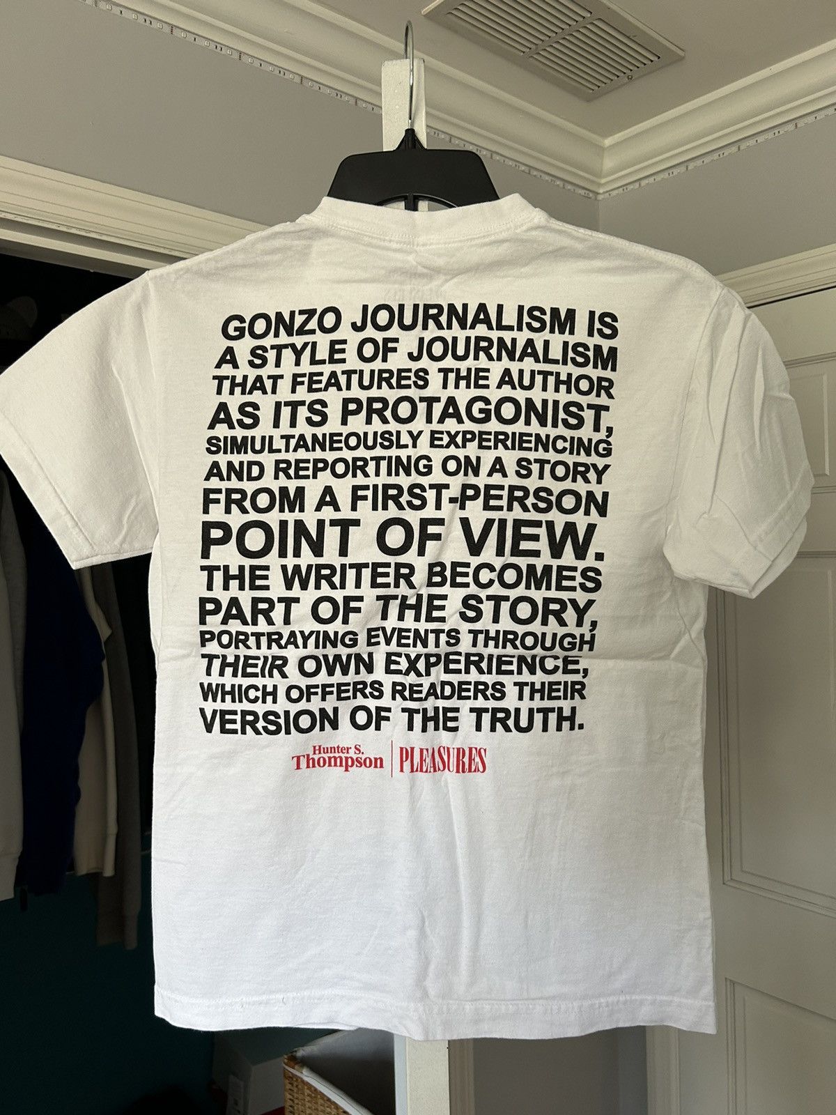 Pleasures Pleasures x Hunter S. Thompson Gonzo Journalism Tee Size US M / EU 48-50 / 2 - 2 Thumbnail