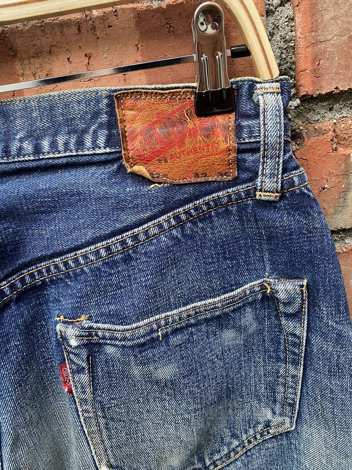 Denime × Toyo Enterprises × Vintage size 32x30 vintage denime redline distressed Size US 32 / EU 48 - 7 Thumbnail
