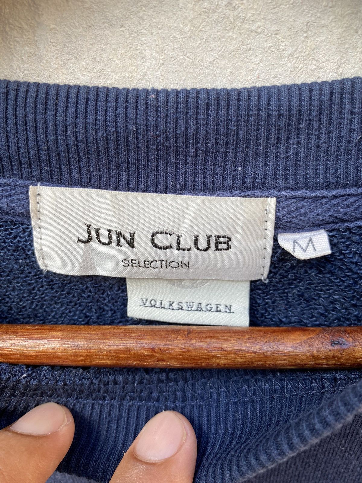 Vintage Vintage Jun Club Volkswagen Sweatshirt Pullover Crewneck Size US M / EU 48-50 / 2 - 7 Thumbnail