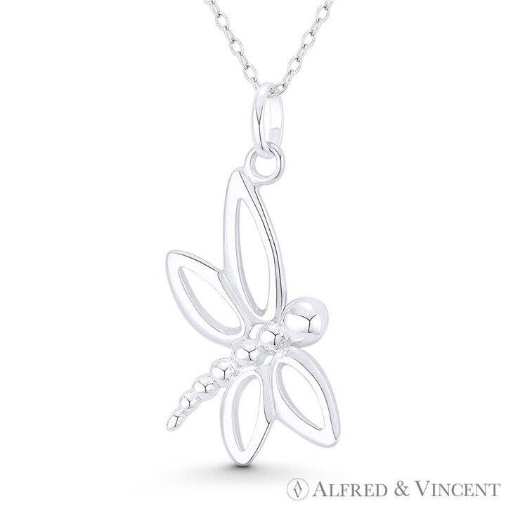 Other Dragonfly Insect Charm Pendant in .925 Sterling Silver Size ONE SIZE - 1 Preview