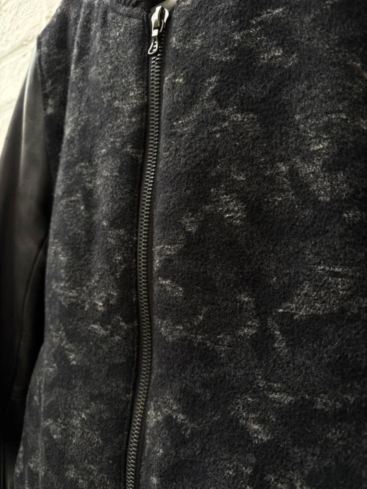 Attachment Kazuyuki Kumagai Attachment Leather Camo Wool Varsity Jacket Size US S / EU 44-46 / 1 - 8 Thumbnail