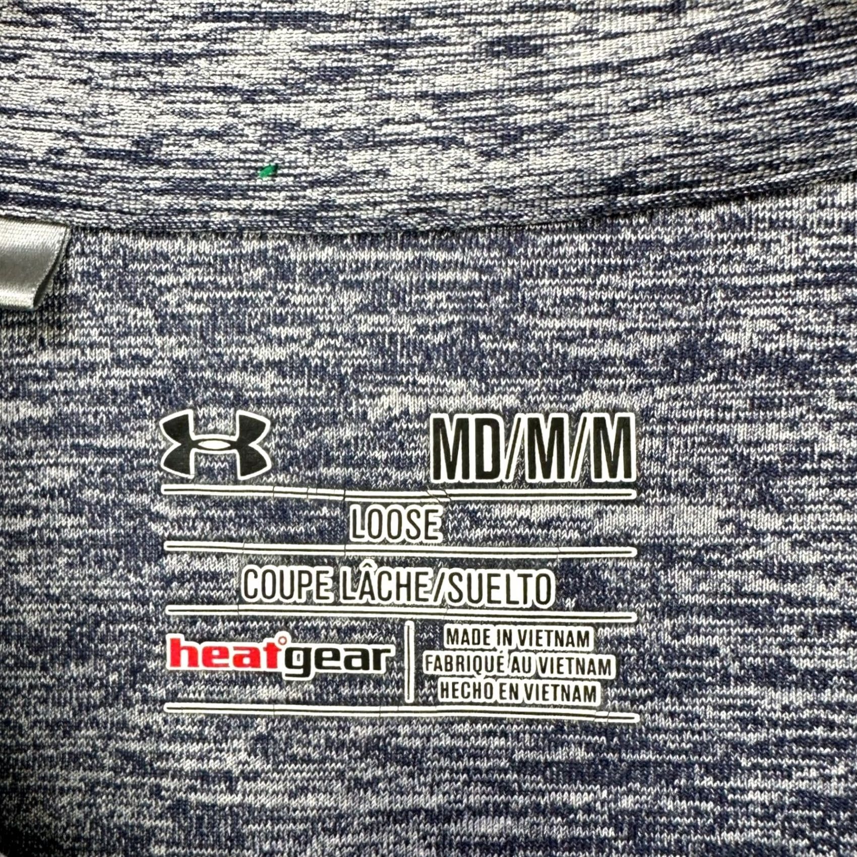 Under Armour Under Armour Heat Gear Polo Shirt Mens Medium Gray Rugby Short Sleeve Outdoor Size US M / EU 48-50 / 2 - 4 Thumbnail