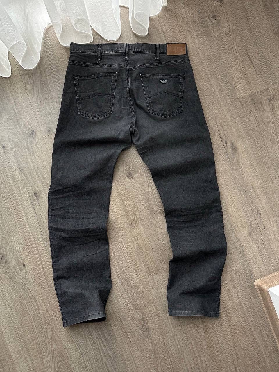 Armani × Vintage Vintage Armani Jens Gray Faded Big Tab Pants Size US 36 / EU 52 - 3 Thumbnail