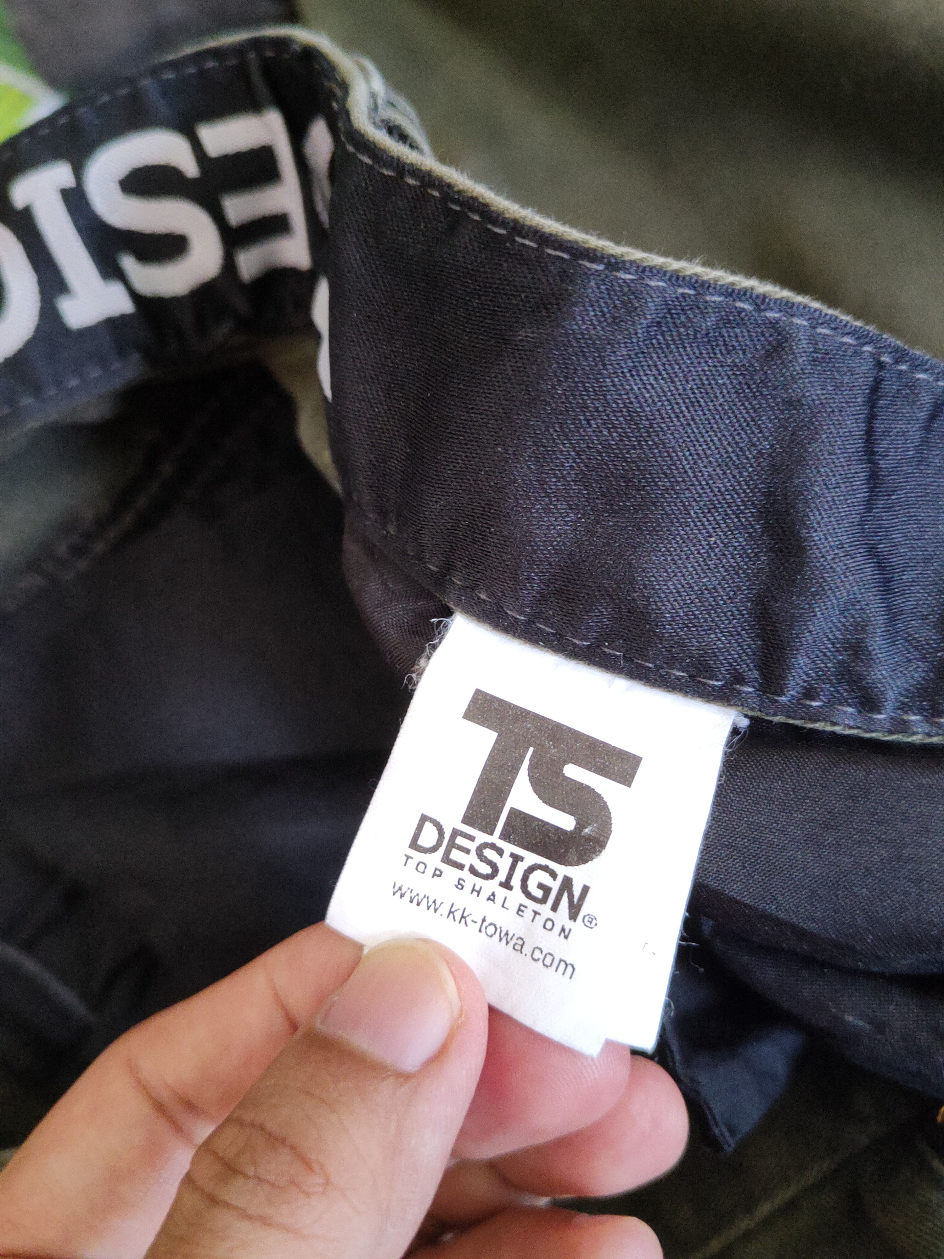 Japanese Brand TS Design Dark Olive Multipocket Tactical Cargo Pants #S1345 Size US 32 / EU 48 - 17 Thumbnail