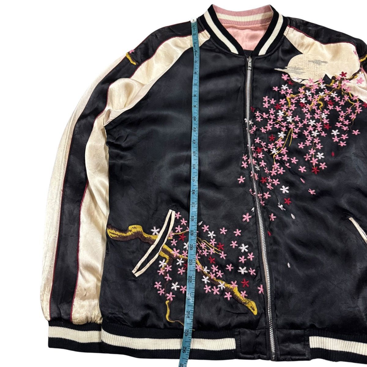 Toyo Enterprises Vtg🔥A Riot Of Colours Souvenier Sukajan Geisha Cult Japan Size US L / EU 52-54 / 3 - 23 Thumbnail