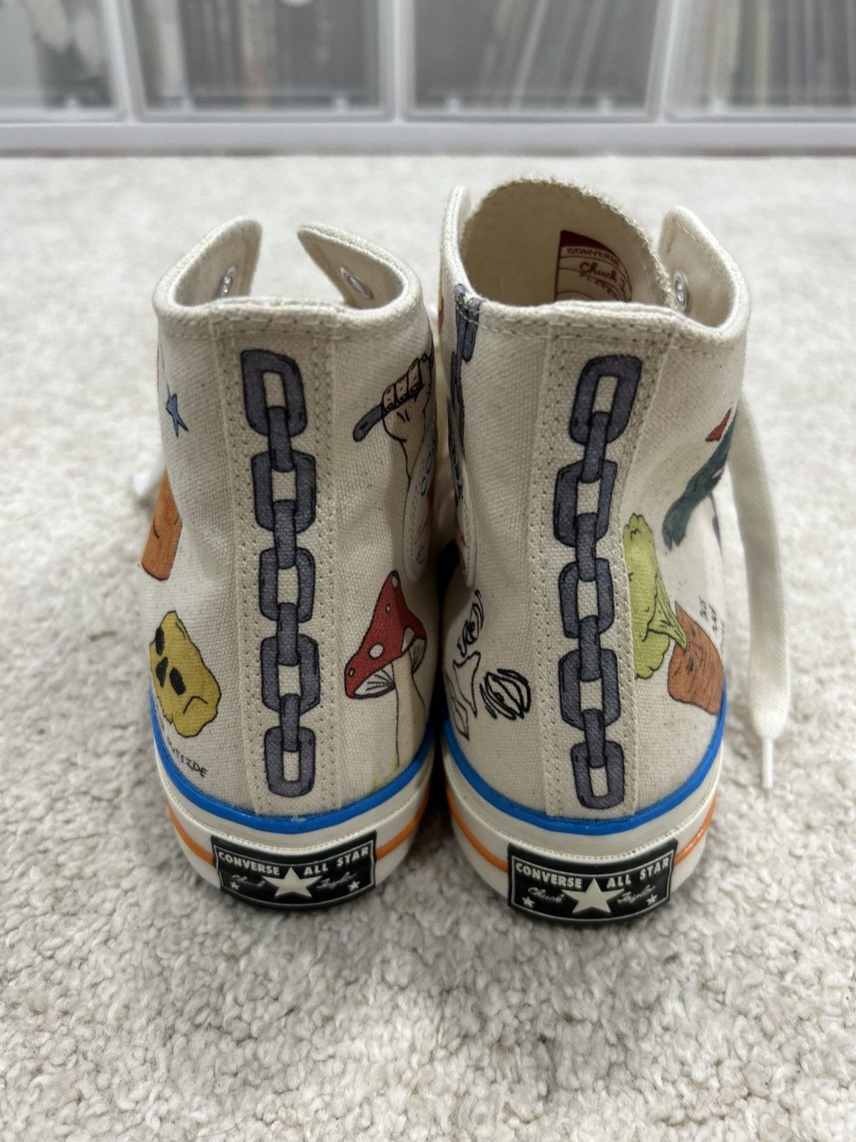 Converse Converse Tyler the Creator Golf Wang Artist Series golf wang Size US 8 / EU 41 - 4 Thumbnail