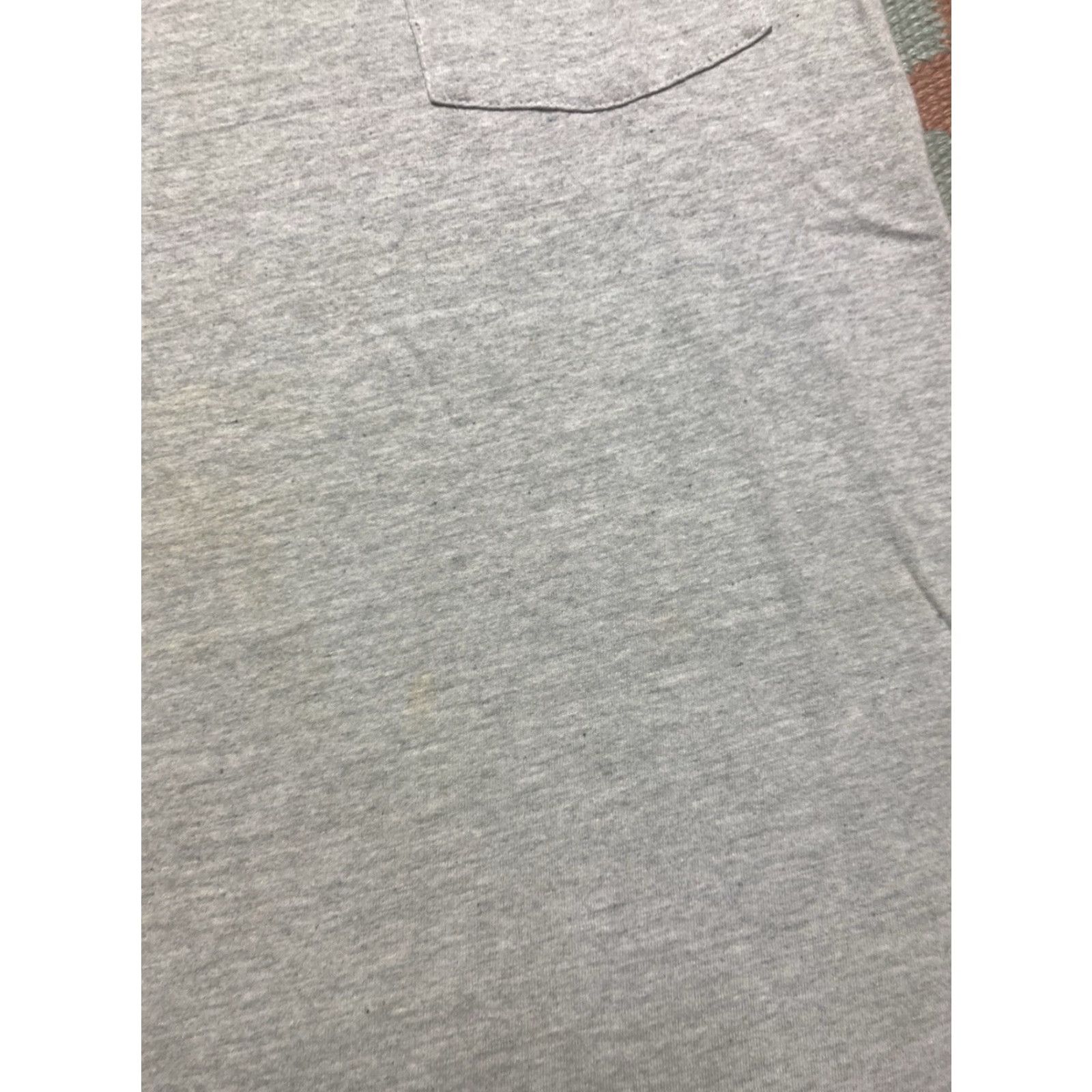 Vintage VINTAGE 80s B.V.D Pocket T-Shirt Gray Men M Shirt Size US M / EU 48-50 / 2 - 3 Thumbnail