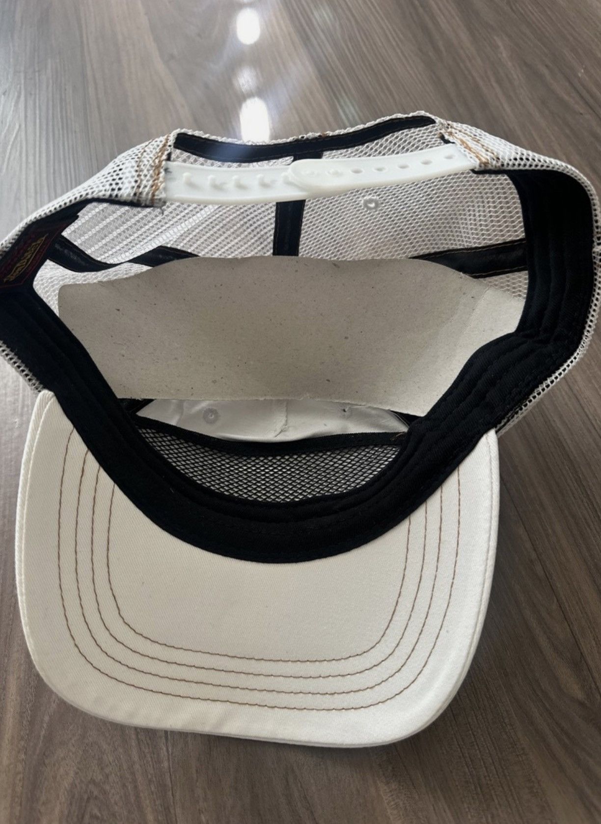 Von Dutch VON DUTCH White Mesh Trucker Snapback Cap Size ONE SIZE - 3 Thumbnail