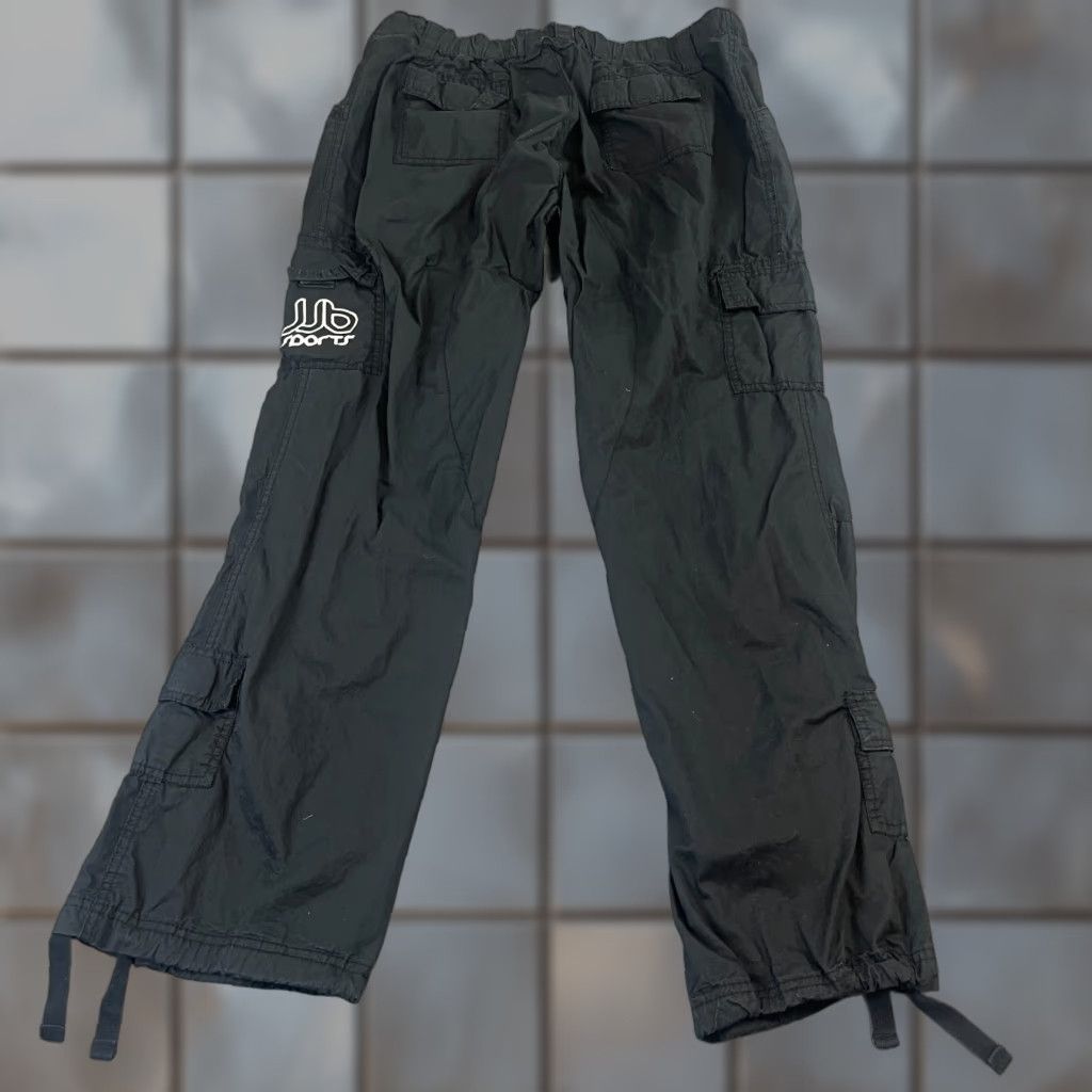 Champion Champion Mens Cargo Pants Combat Baggy Relaxed Fit 34 32 JJB Staff Large Black Size US 33 - 1 Thumbnail