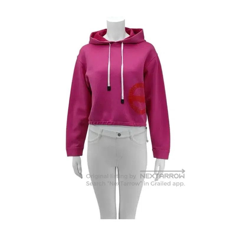 Louis Vuitton Louis Vuitton Pink Cropped Hoodie for Women . Size XS / US 0-2 / IT 36-38 - 1 Thumbnail