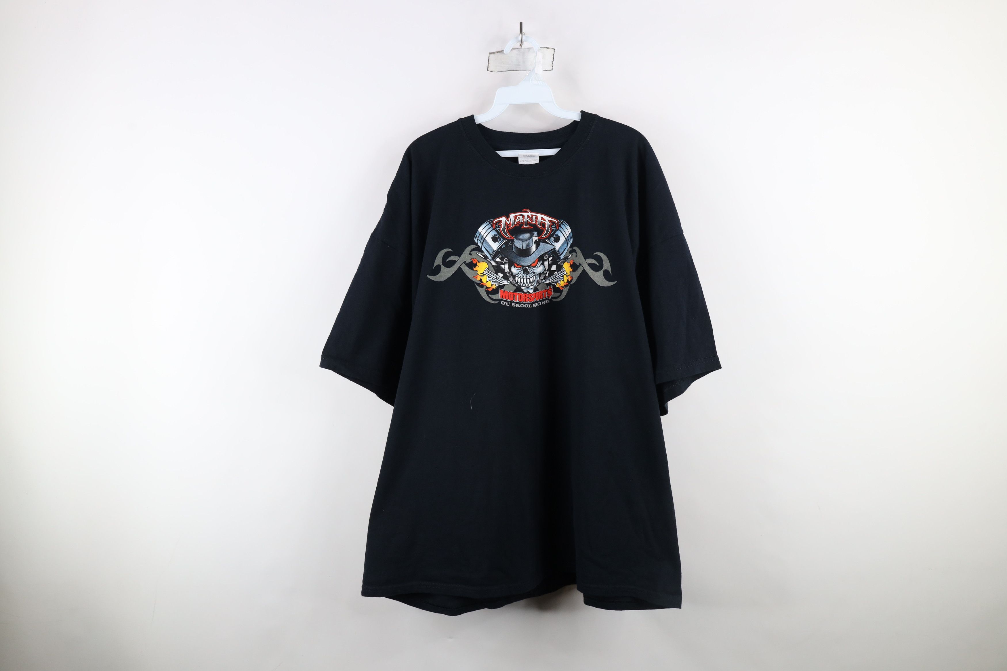 Vintage Vintage Y2K Streetwear Motorsports Ol Skool Racing T-Shirt Size US XXL / EU 58 / 5 - 1 Thumbnail