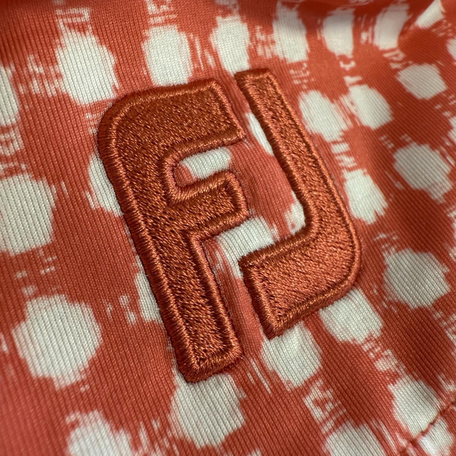 Footjoy FootJoy Polo Shirt Mens 2XL Golf Quintero Stretch Dot Print Size US XXL / EU 58 / 5 - 3 Thumbnail